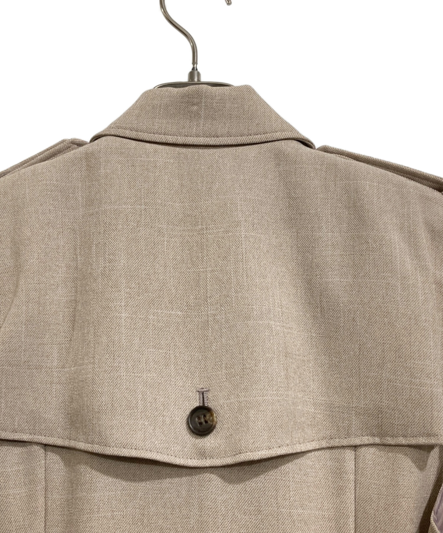 L'or Sleeveless Coat Dress ロル 【10cm丈詰め済】 L'or Sleeveless