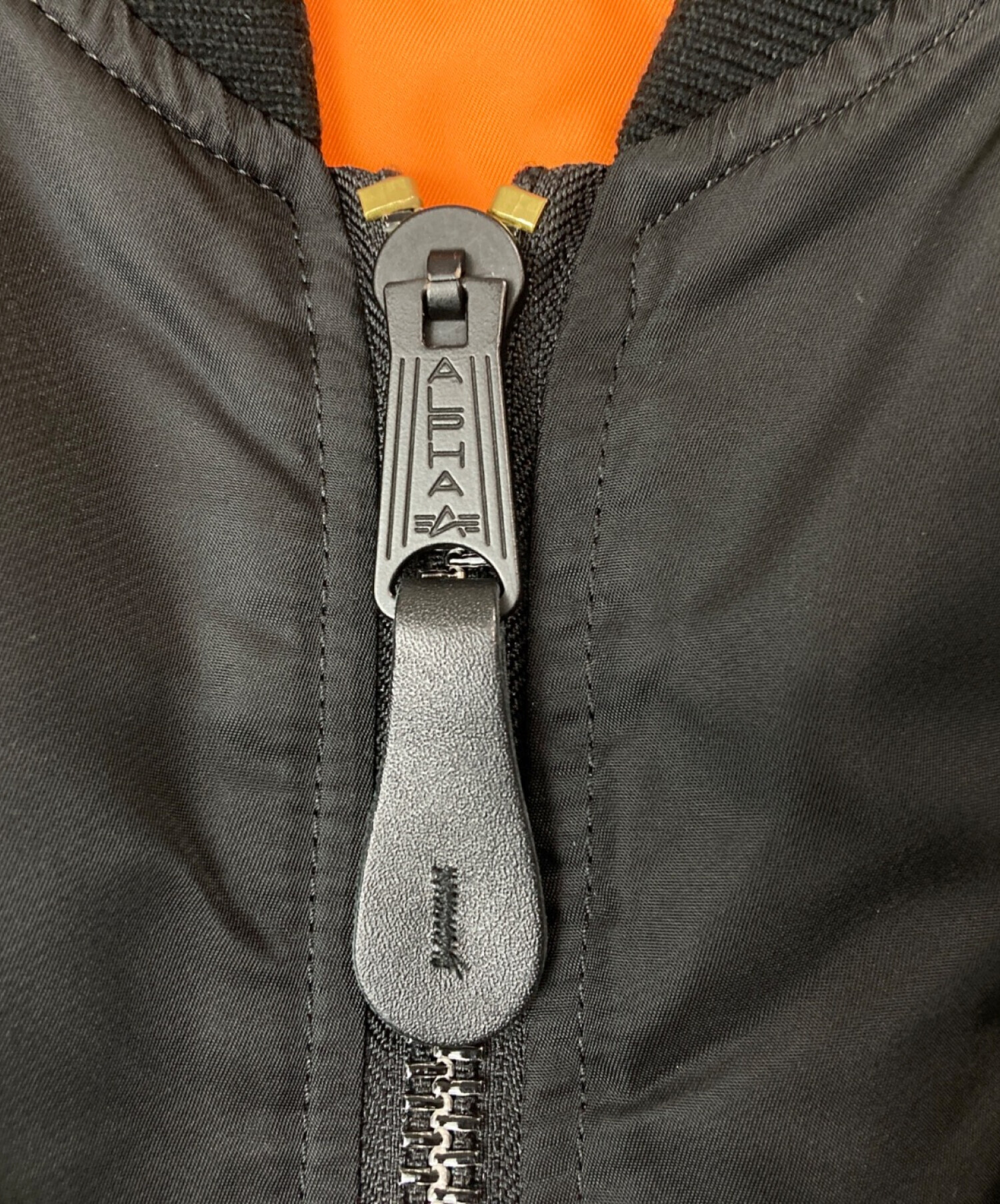 中古・古着通販】ALPHA (アルファ) MA-1 ベスト ブラック サイズ:XL