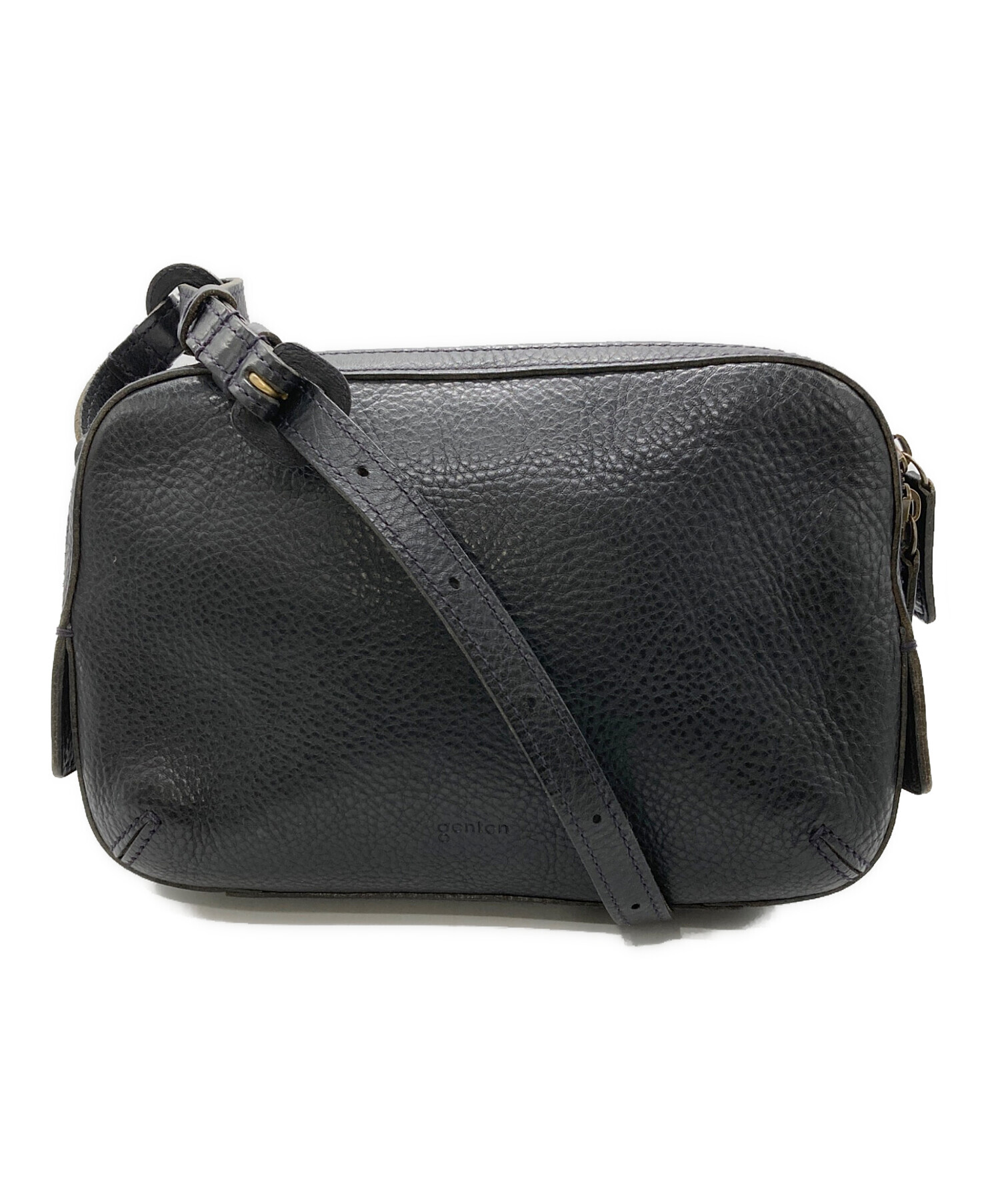 中古・古着通販】genten (ゲンテン) トスカ BOX型ミニショルダーバッグ