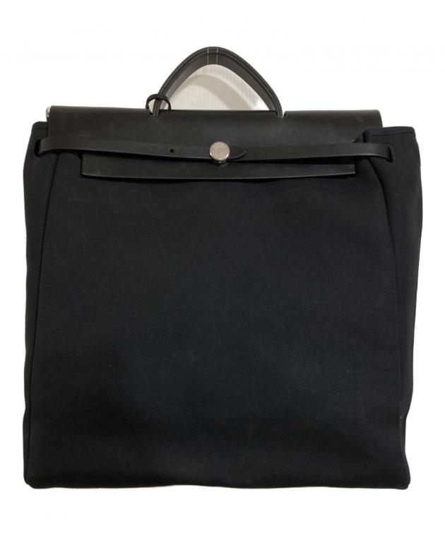 中古・古着通販】HERMES (エルメス) エールバッグMM ブラック 