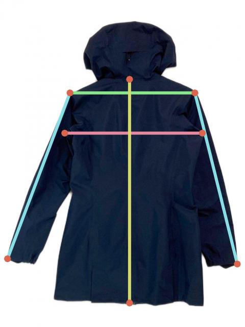 中古・古着通販】ARC'TERYX (アークテリクス) コデッタコート ネイビー