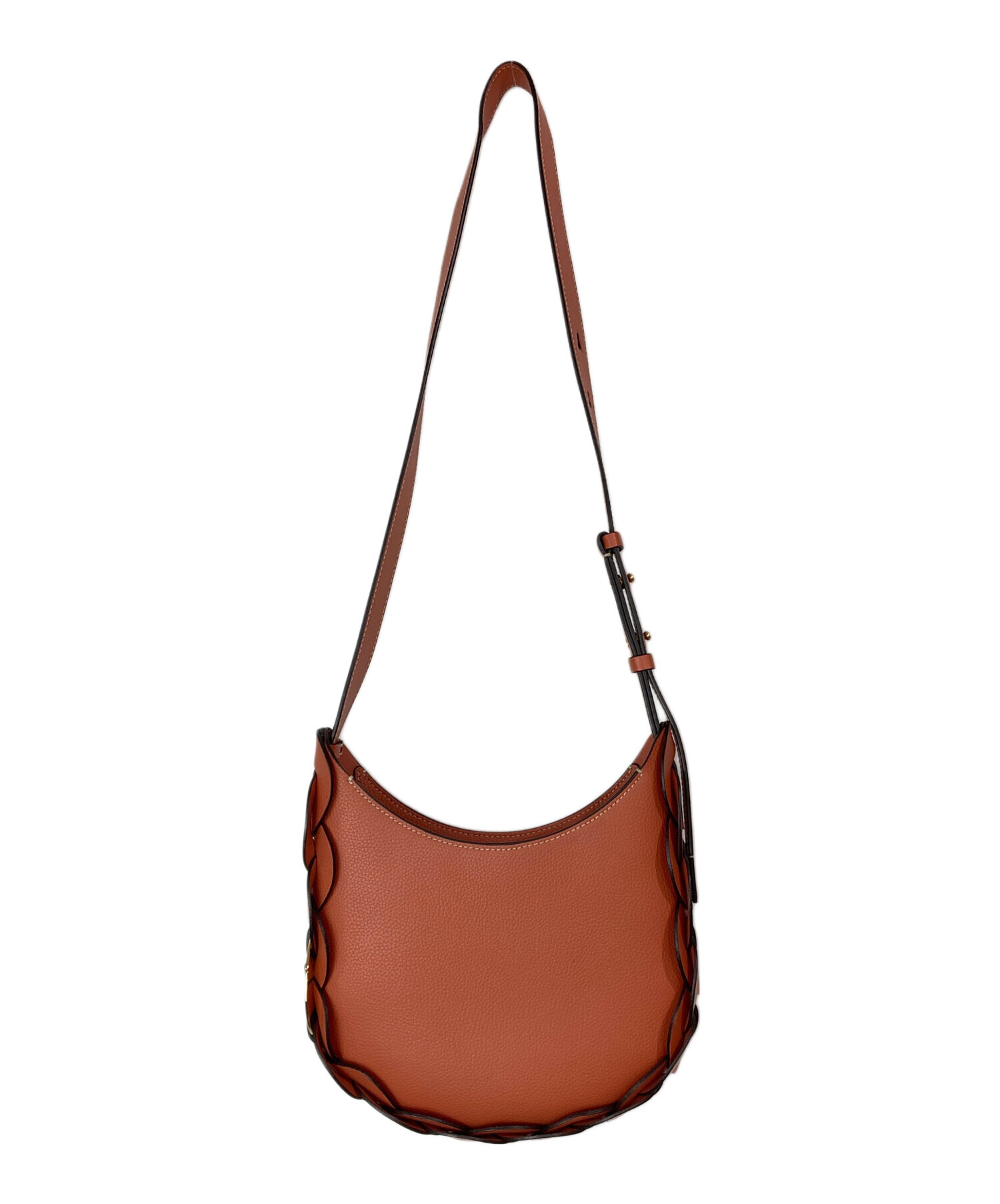 中古・古着通販】Chloe (クロエ) ショルダーバッグ オレンジ｜ブランド 
