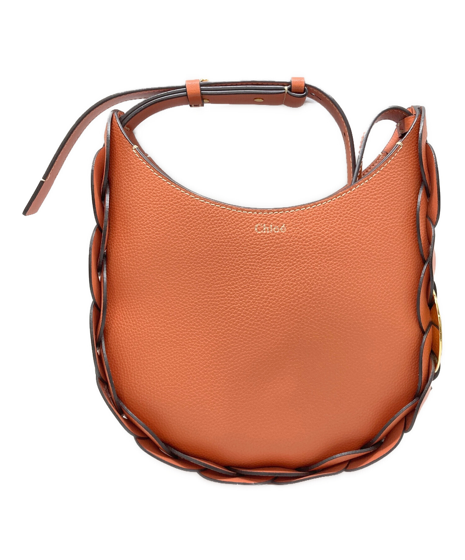 中古・古着通販】Chloe (クロエ) ショルダーバッグ オレンジ｜ブランド 