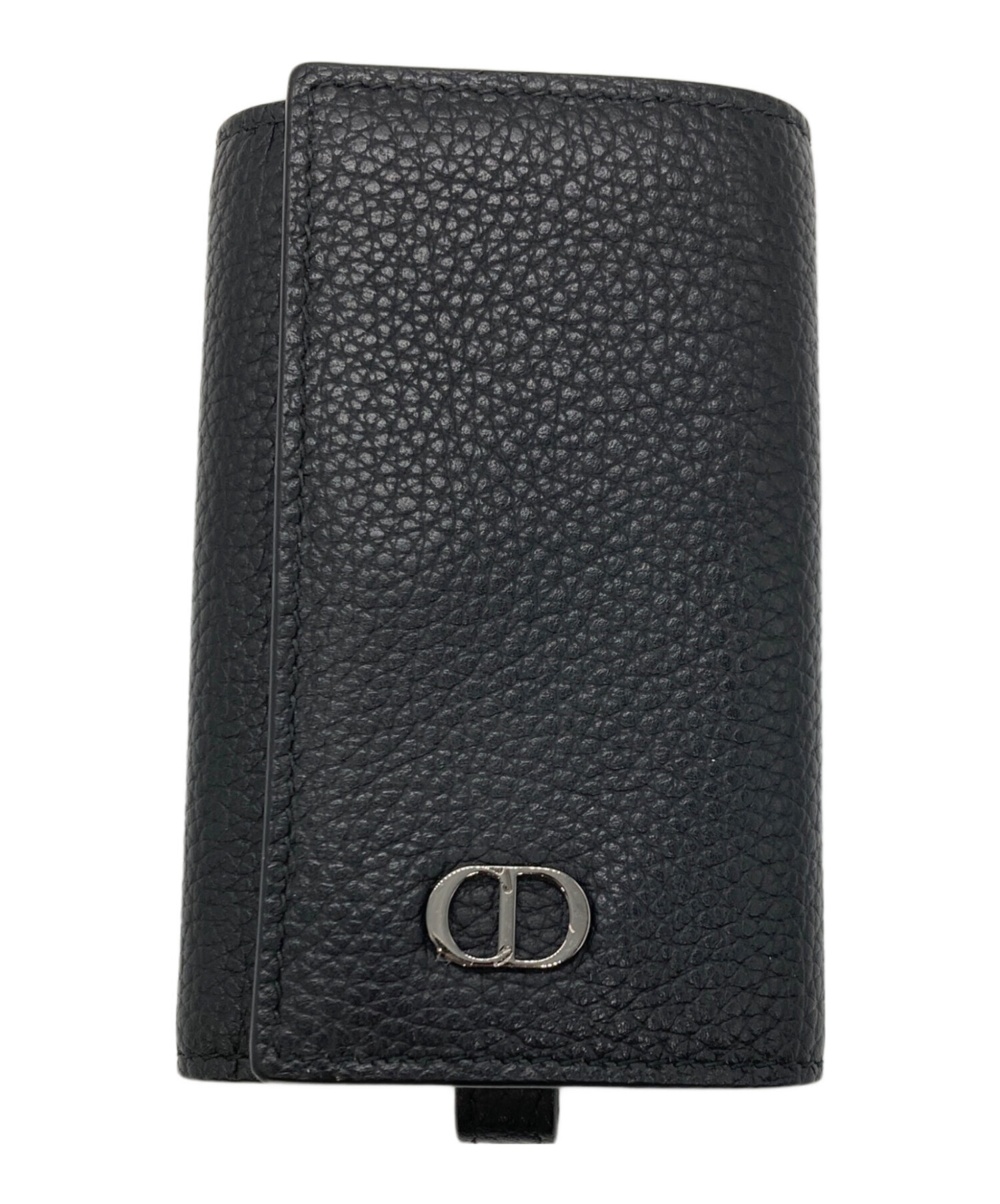 中古・古着通販】DIOR (ディオール) レザーキーケース ブラック