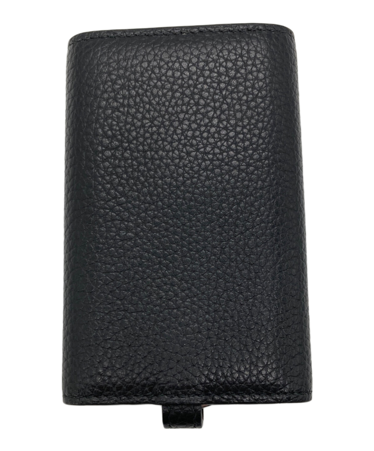 Dior レザーキーケース ブラック ディオール 中古・古着通販】DIOR (ディオール) レザーキーケース ブラック