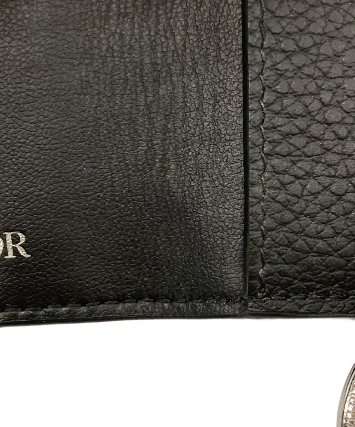 中古・古着通販】DIOR (ディオール) レザーキーケース ブラック