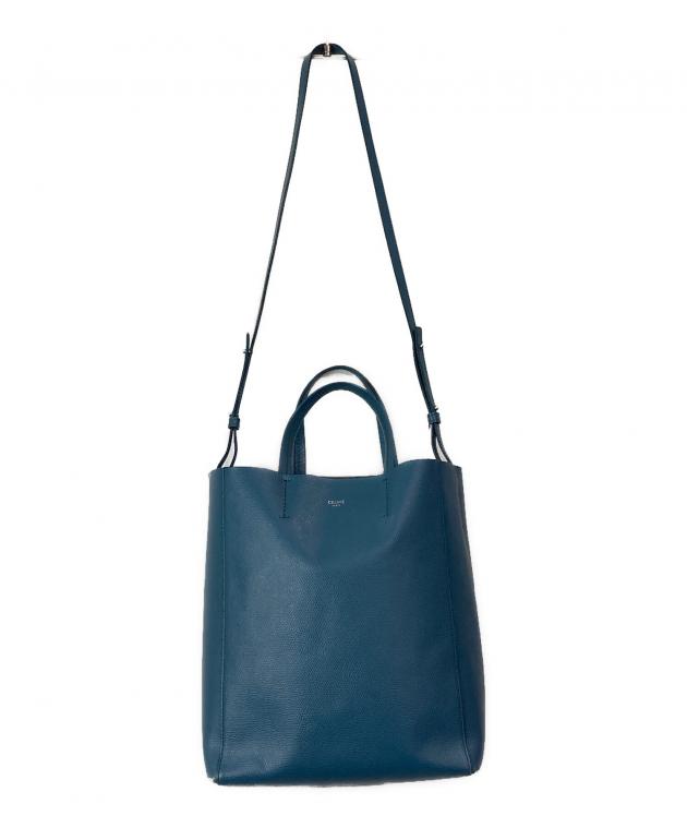 中古・古着通販】CELINE (セリーヌ) 2WAYハンドバッグ ブルー