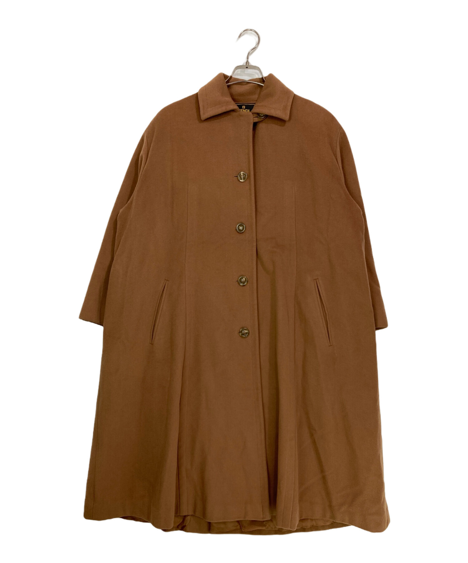 中古・古着通販】FENDI 365 (フェンディ) ウールステンカラーコート