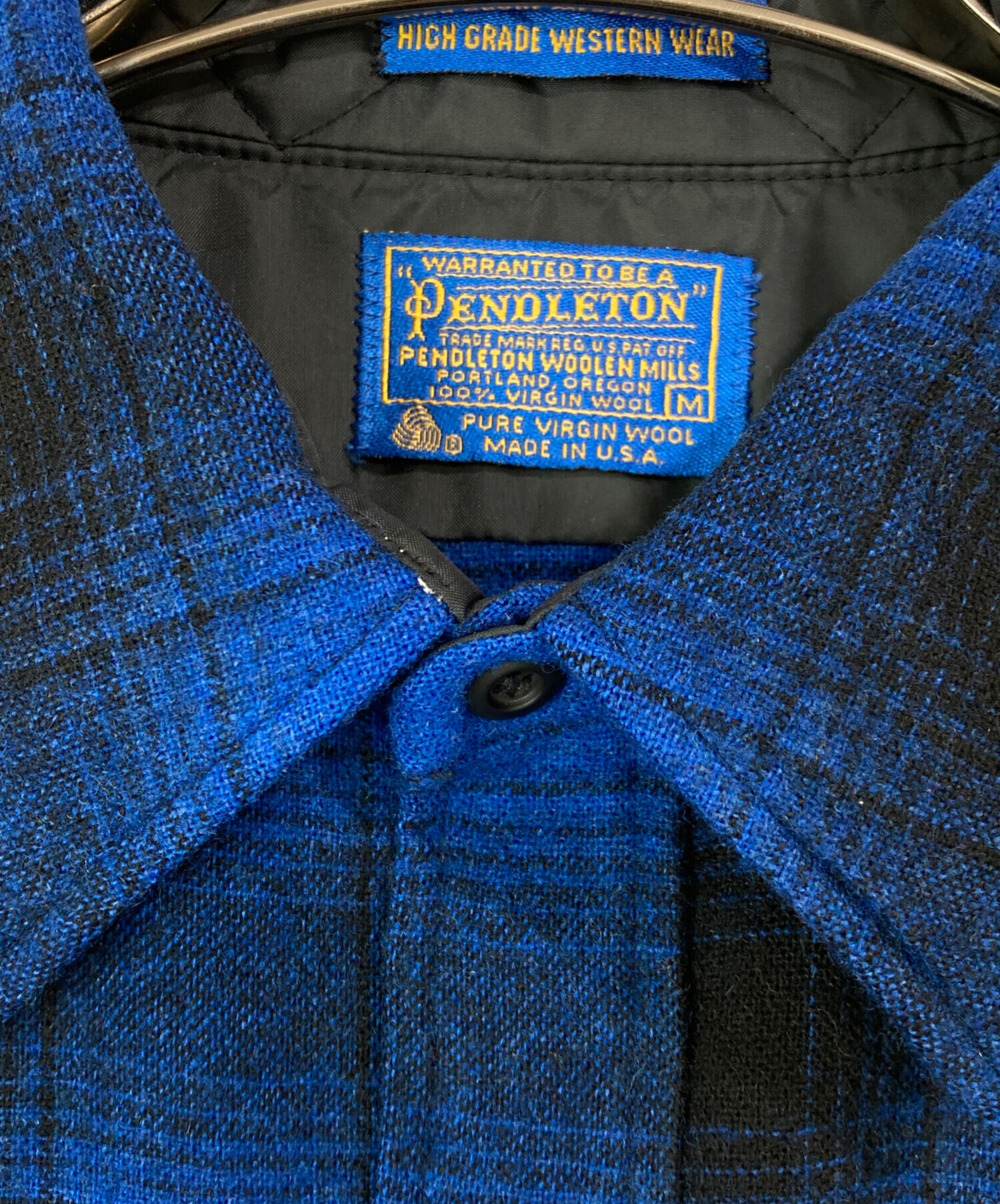 中古・古着通販】PENDLETON (ペンドルトン) 70~80'sオンブレチェック