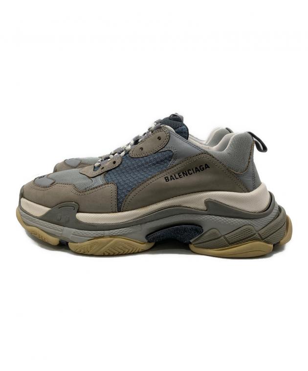 Balenciaga Triple S スニーカー 41 ネイビー/グレー 中古・古着通販】BALENCIAGA (バレンシアガ) TRIPLE S スニーカー