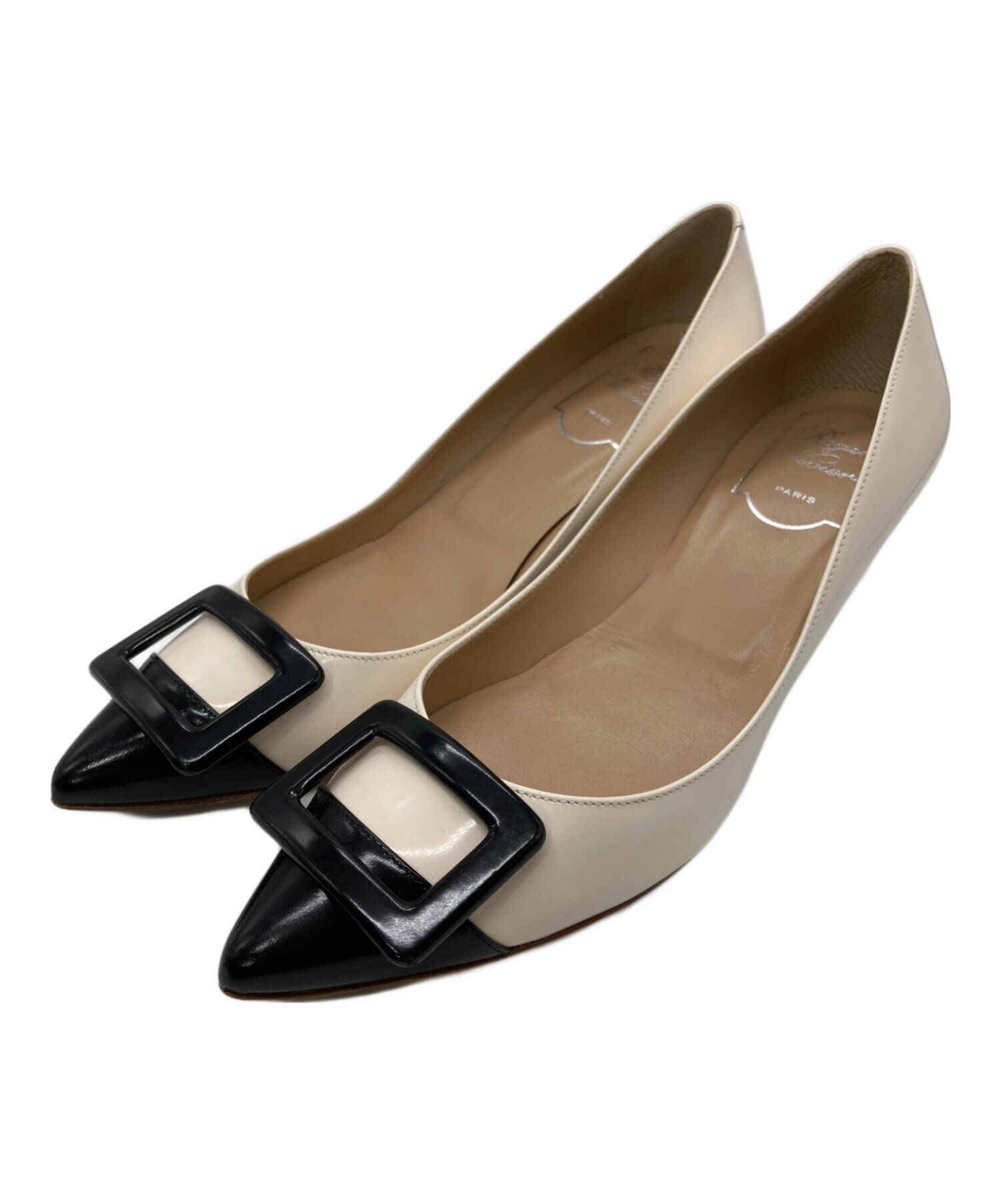 中古・古着通販】Roger Vivier (ロジェ ヴィヴィエ) バックルパンプス