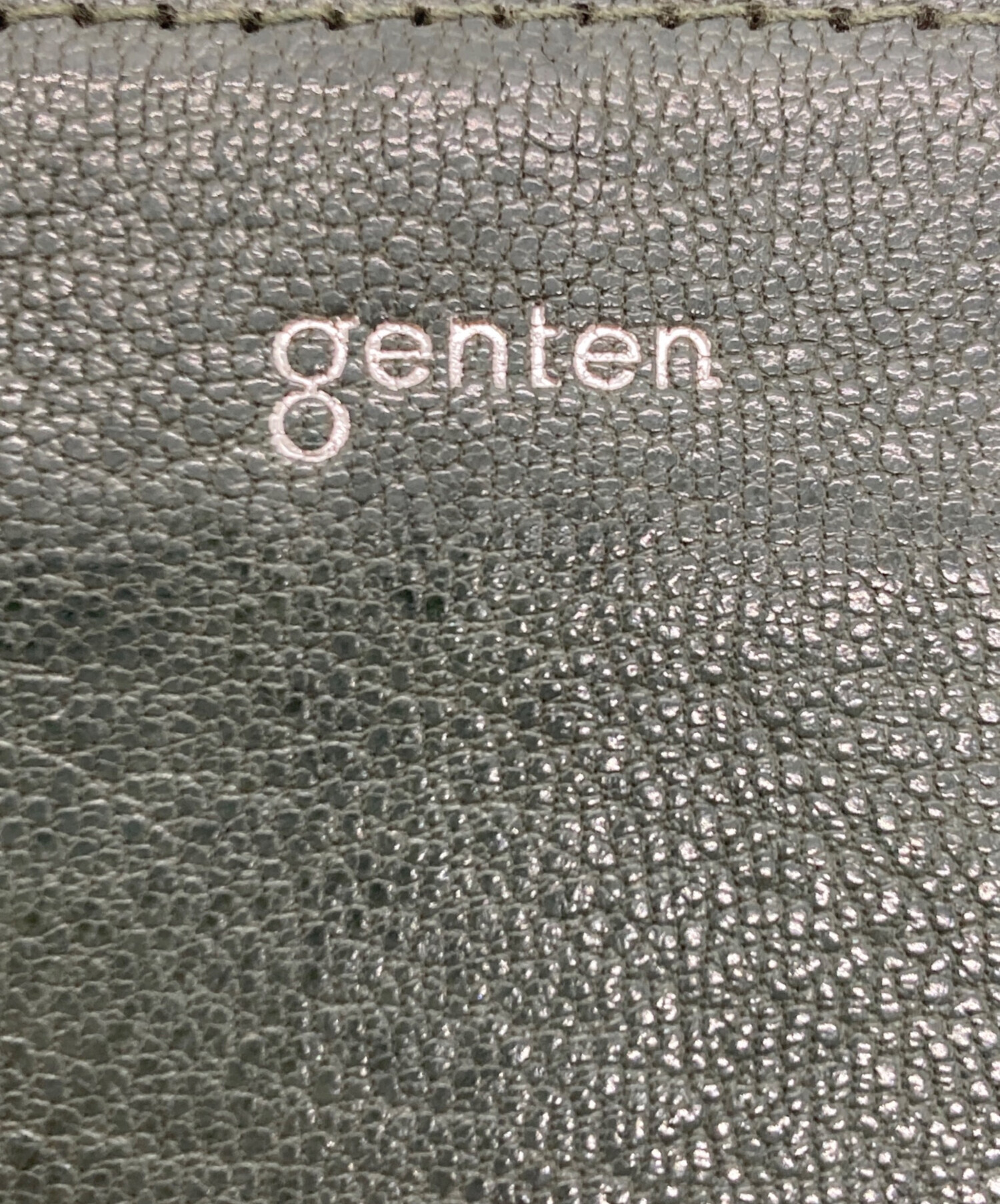 中古・古着通販】genten (ゲンテン) フレスコ Lファスナー長財布 