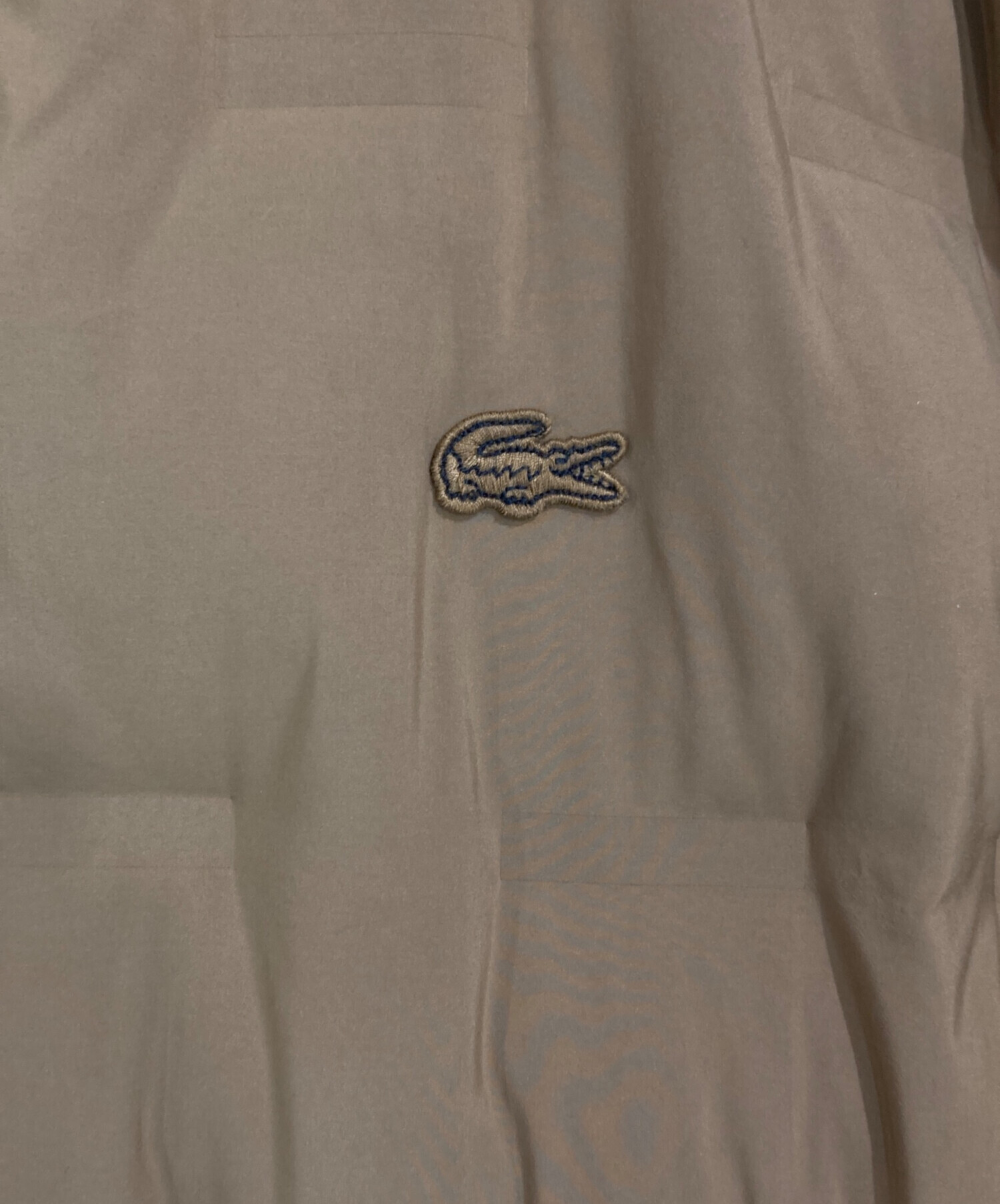 80年代初期 フレラコ ロングスリーブ ベージュ サイズ6 LACOSTE 美品】Vintage LACOSTE made in France long sleeve polo shirt beige