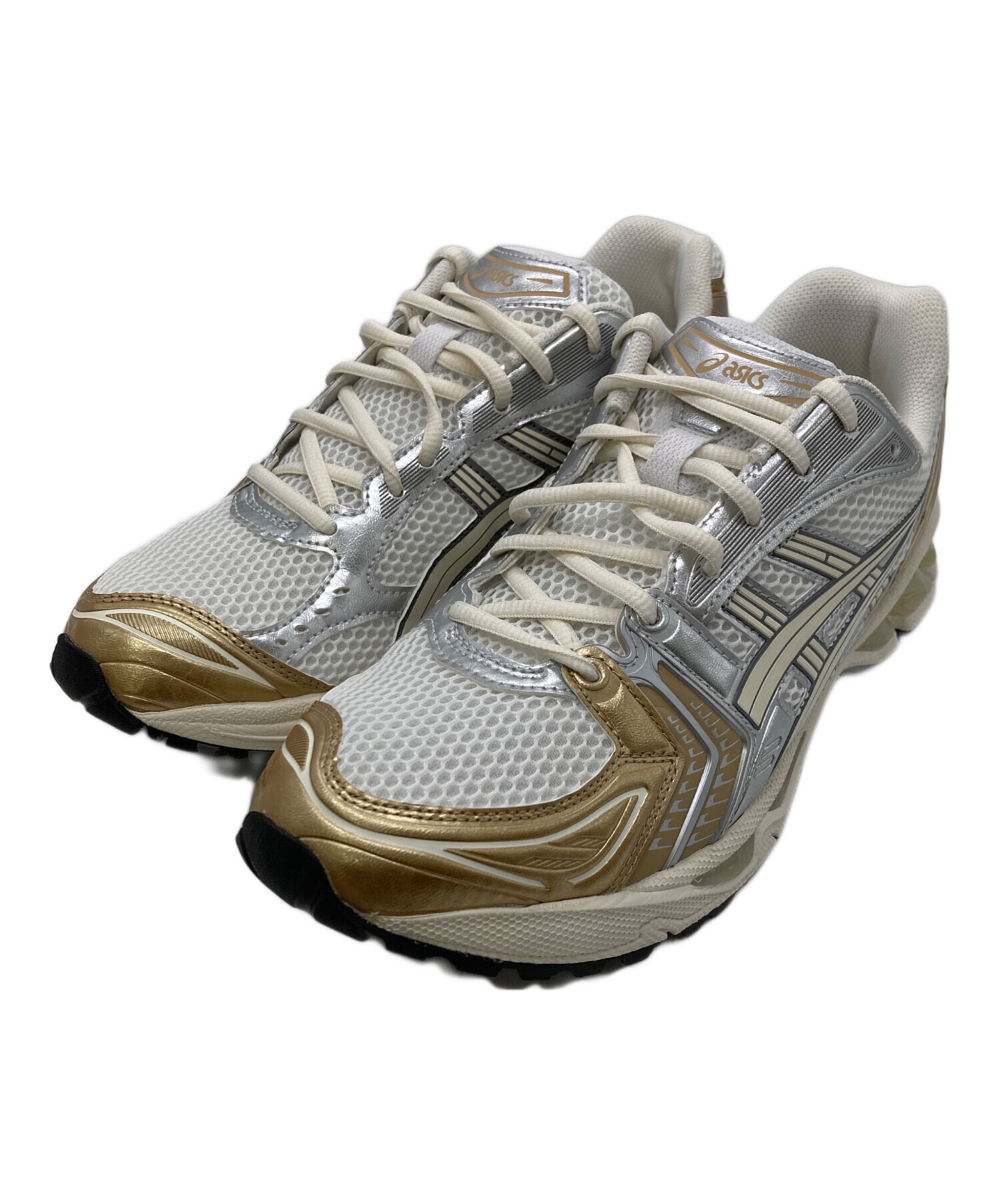 中古・古着通販】asics (アシックス) ゲルカヤノ14 ホワイト×ベージュ