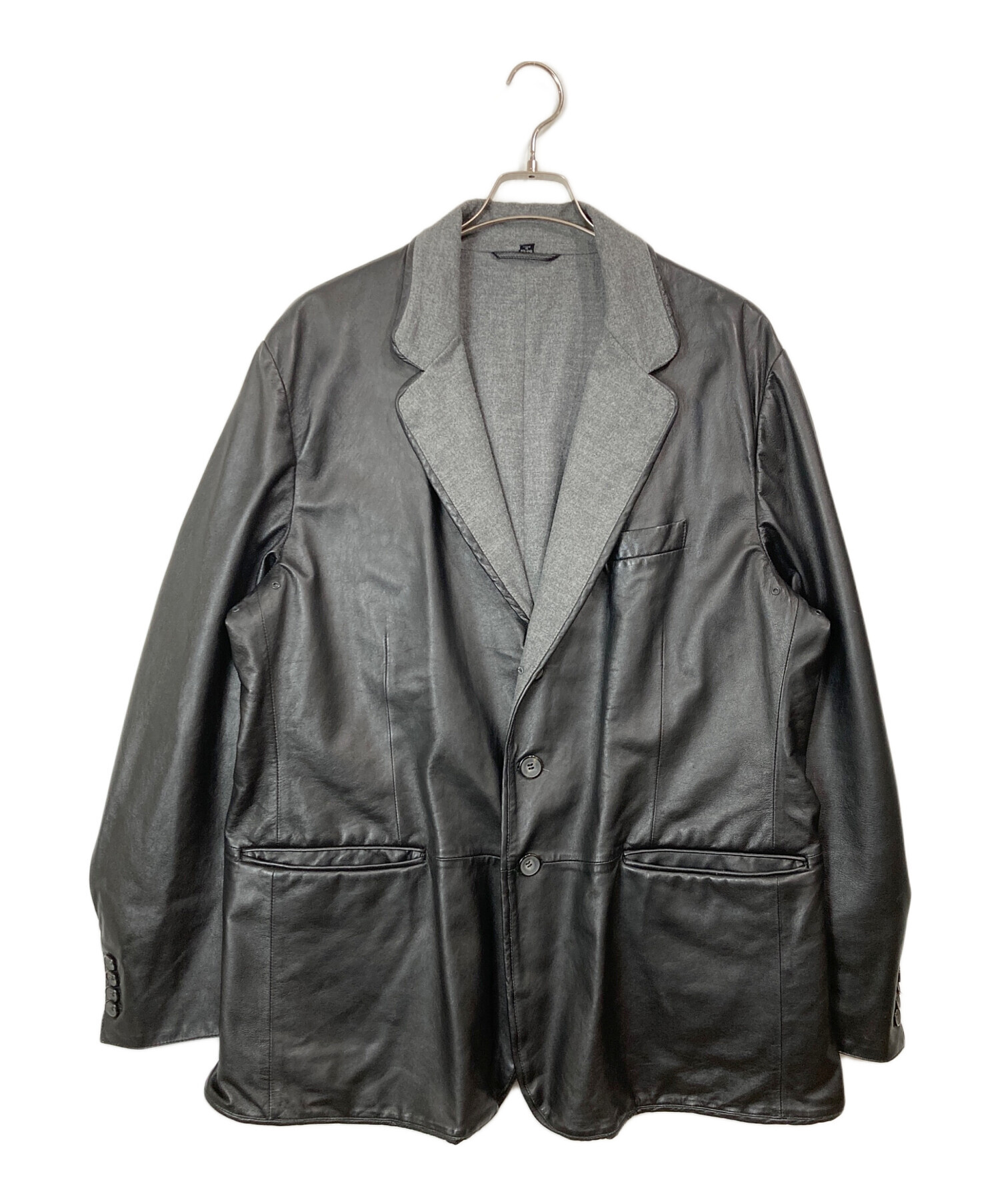 中古・古着通販】GIORGIO ARMANI (ジョルジョアルマーニ) ラムレザー 