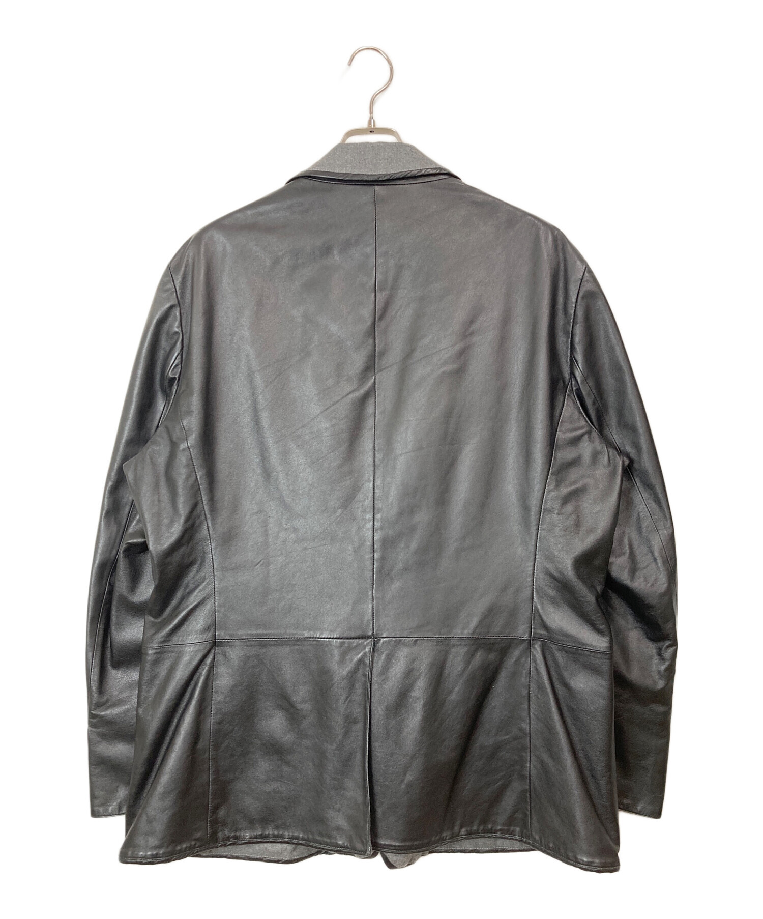 中古・古着通販】GIORGIO ARMANI (ジョルジョアルマーニ) ラムレザー 