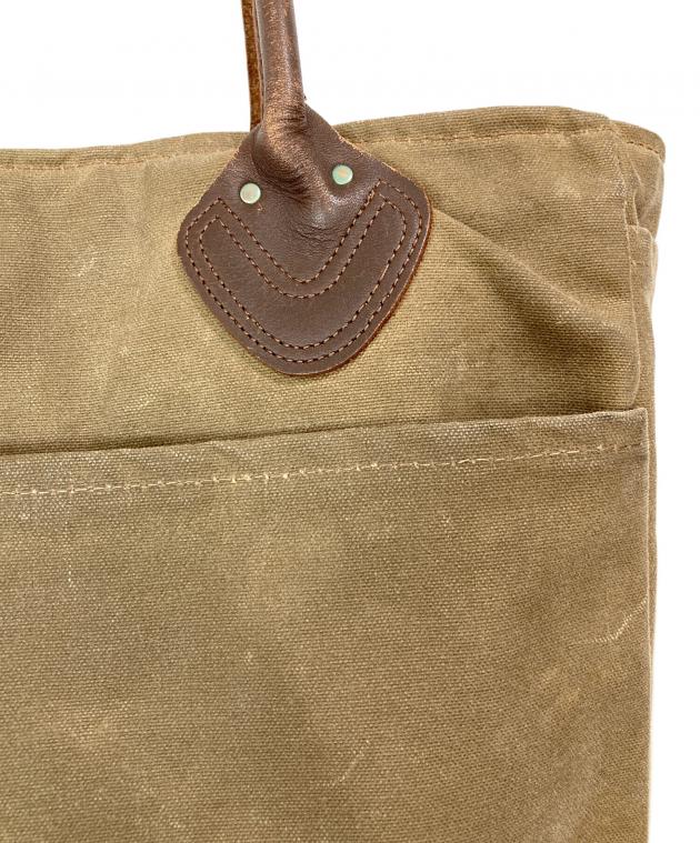 極美品】LLBean トートバッグ レザーハンドル 90s ビンテージ カーキ