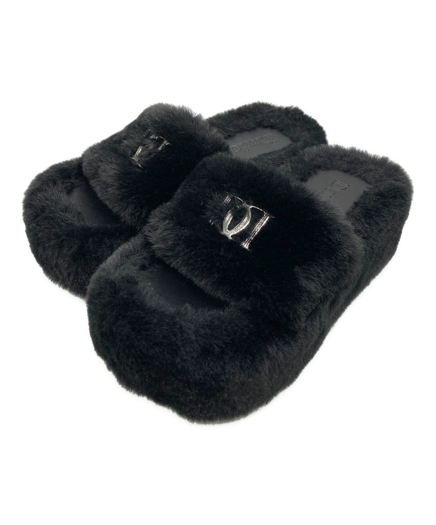 中古・古着通販】Darich (ダーリッチ) プラットフォームファーサンダル