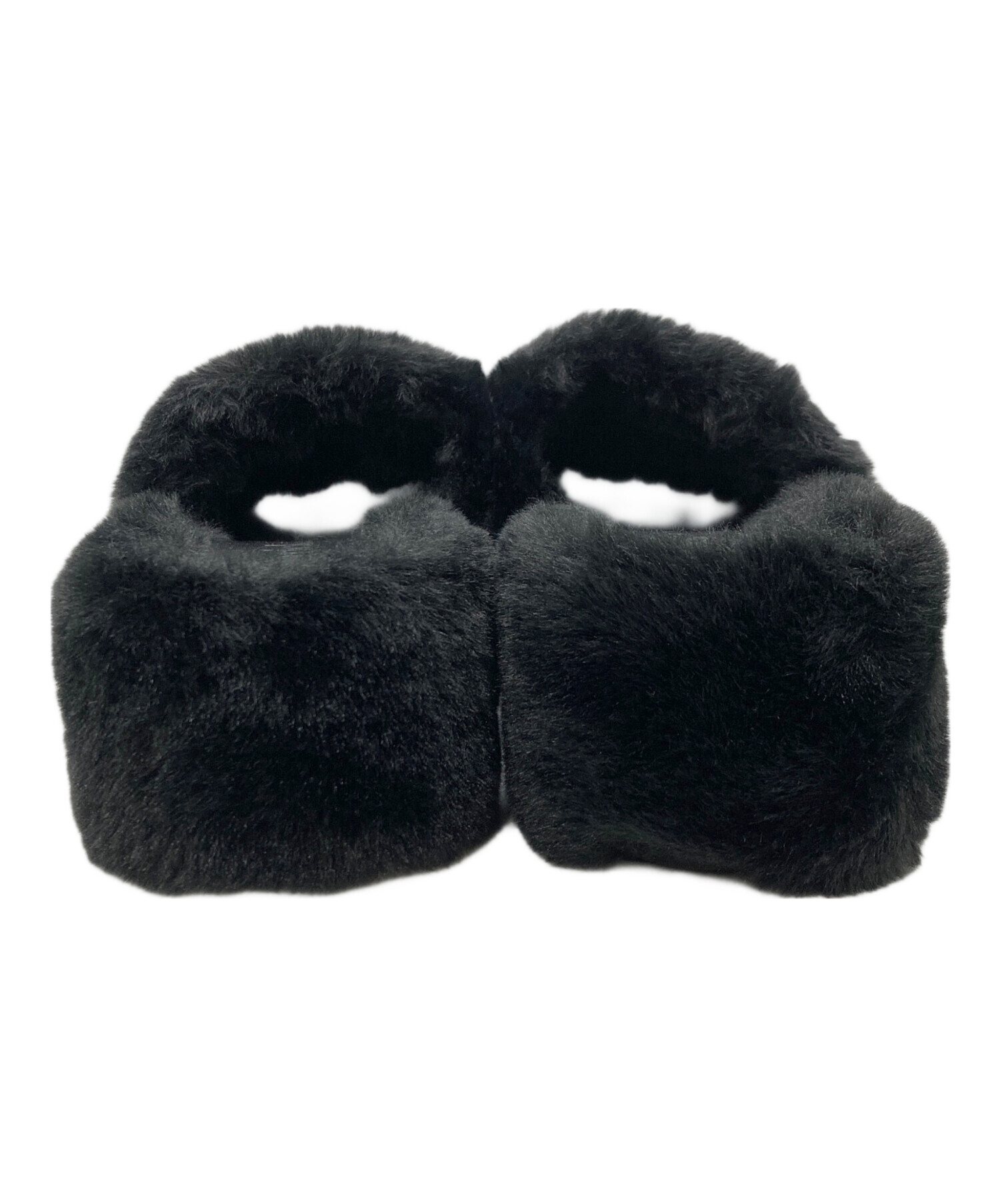 中古・古着通販】Darich (ダーリッチ) プラットフォームファーサンダル