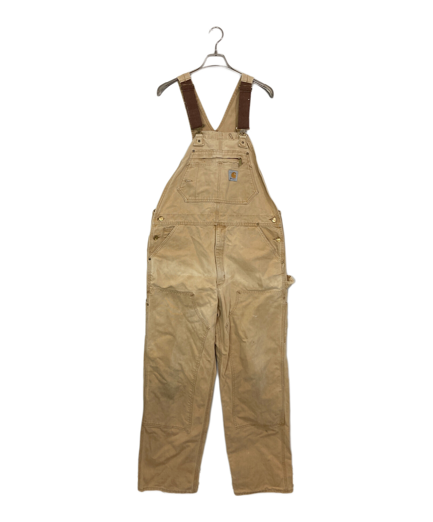 中古・古着通販】CarHartt (カーハート) ダブルニーオーバーオール 