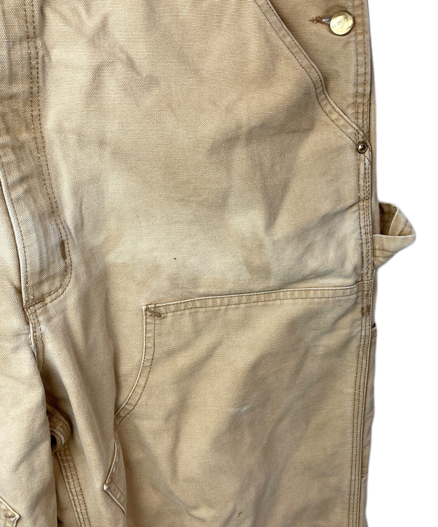 中古・古着通販】CarHartt (カーハート) ダブルニーオーバーオール