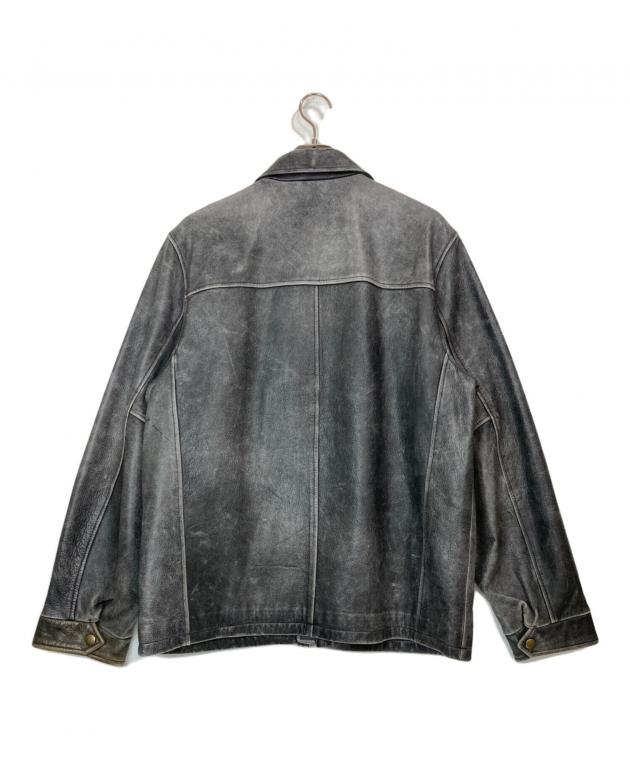 中古・古着通販】Eddie Bauer (エディーバウアー) シングルレザー