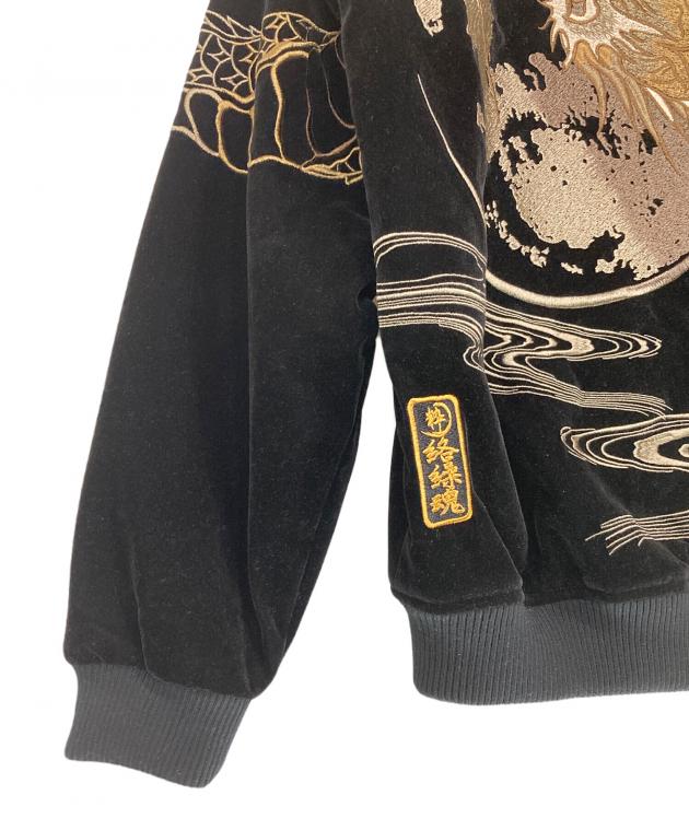 中古・古着通販】絡繰魂 粋 (カラクリダマシイ) 伏龍別珍スカジャン