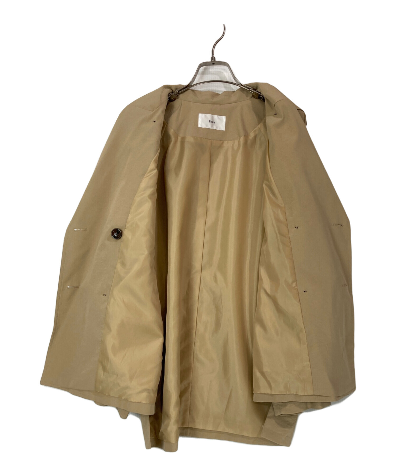 中古・古着通販】Elura (エルラ) ショートトレンチジャケット ベージュ