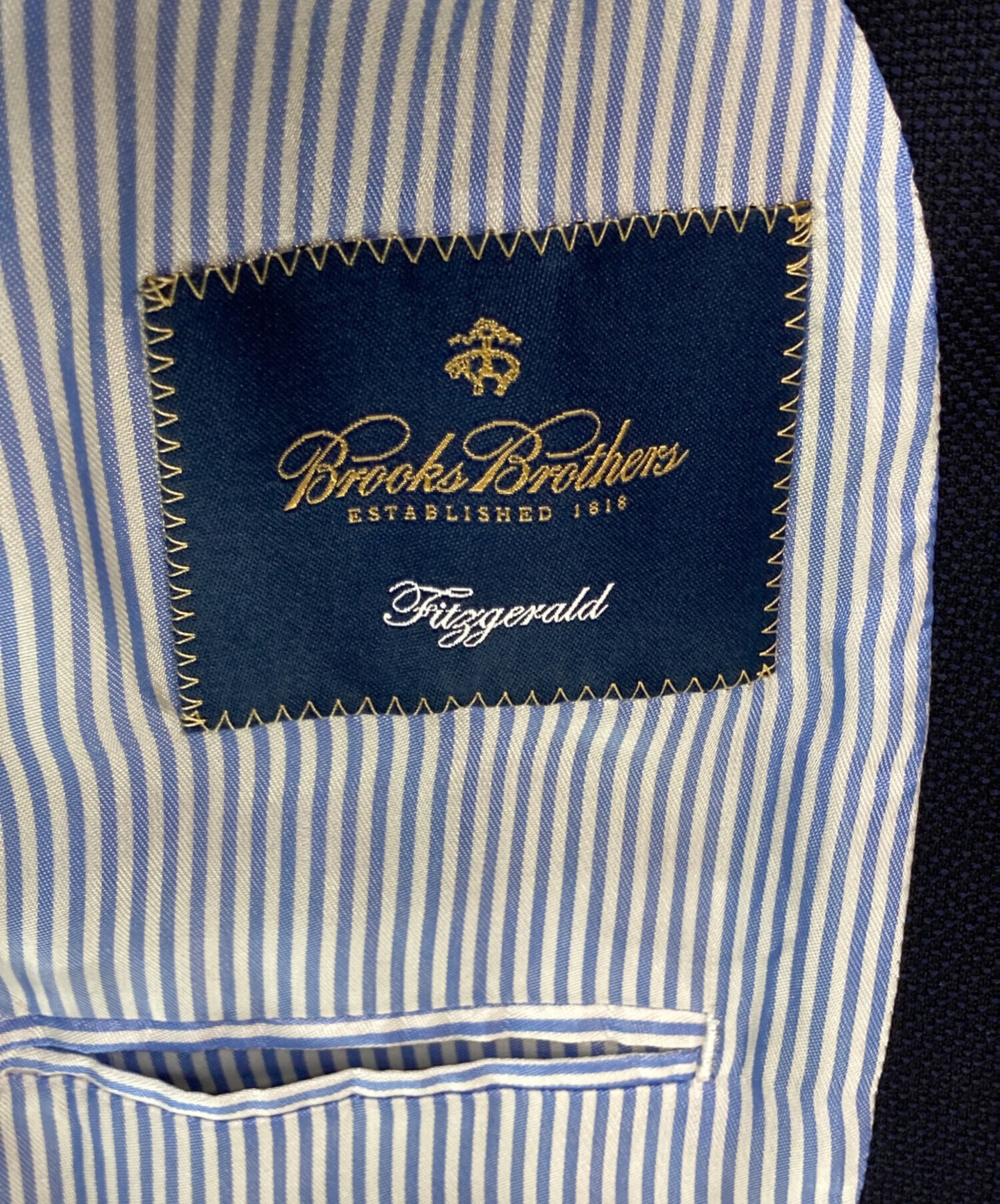 中古・古着通販】BROOKS BROTHERS (ブルックスブラザーズ) 銀ボタン2B