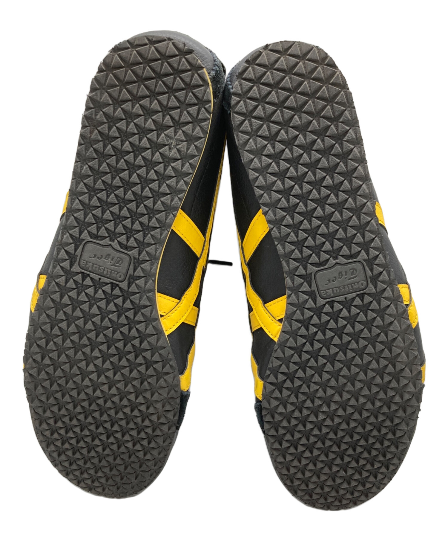 Onitsuka Tiger スニーカー ブラック イエロー 28cm 美品 中古・古着通販】Onitsuka Tiger (オニツカタイガー) スニーカー