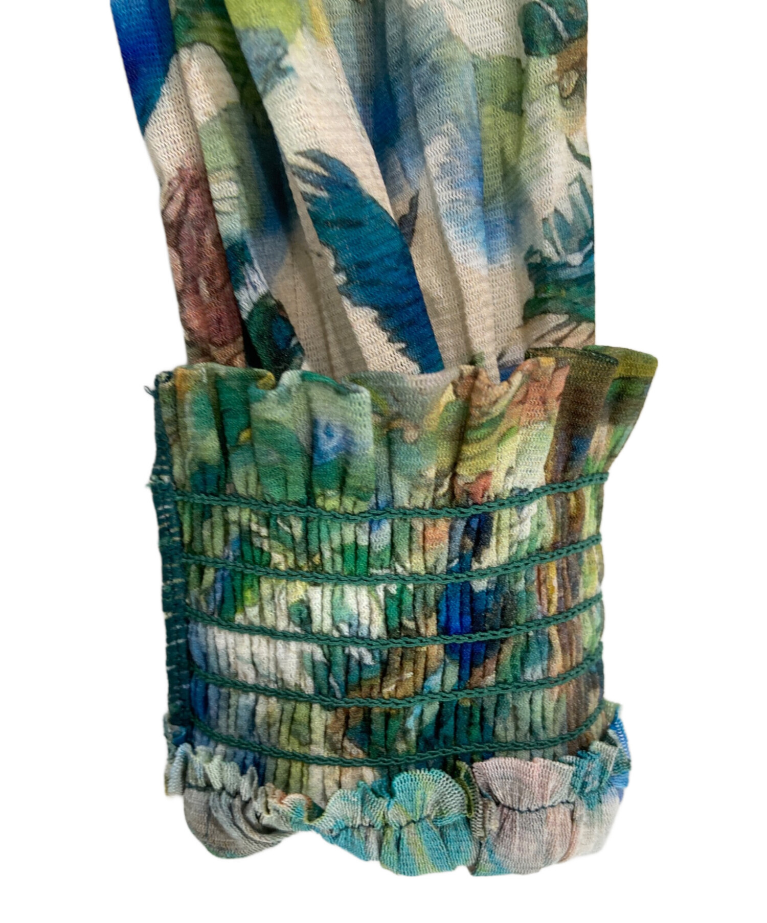 中古・古着通販】VIVIENNE TAM (ヴィヴィアンタム) 孔雀柄パワーネット