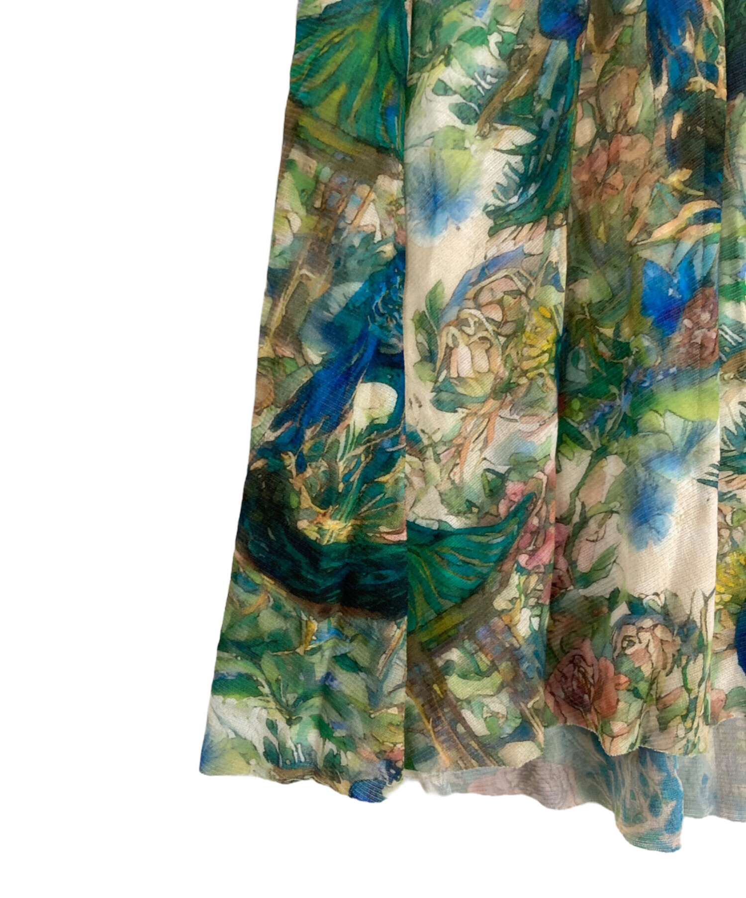 中古・古着通販】VIVIENNE TAM (ヴィヴィアンタム) 孔雀柄パワーネット