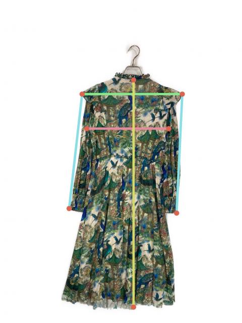 中古・古着通販】VIVIENNE TAM (ヴィヴィアンタム) 孔雀柄パワーネット