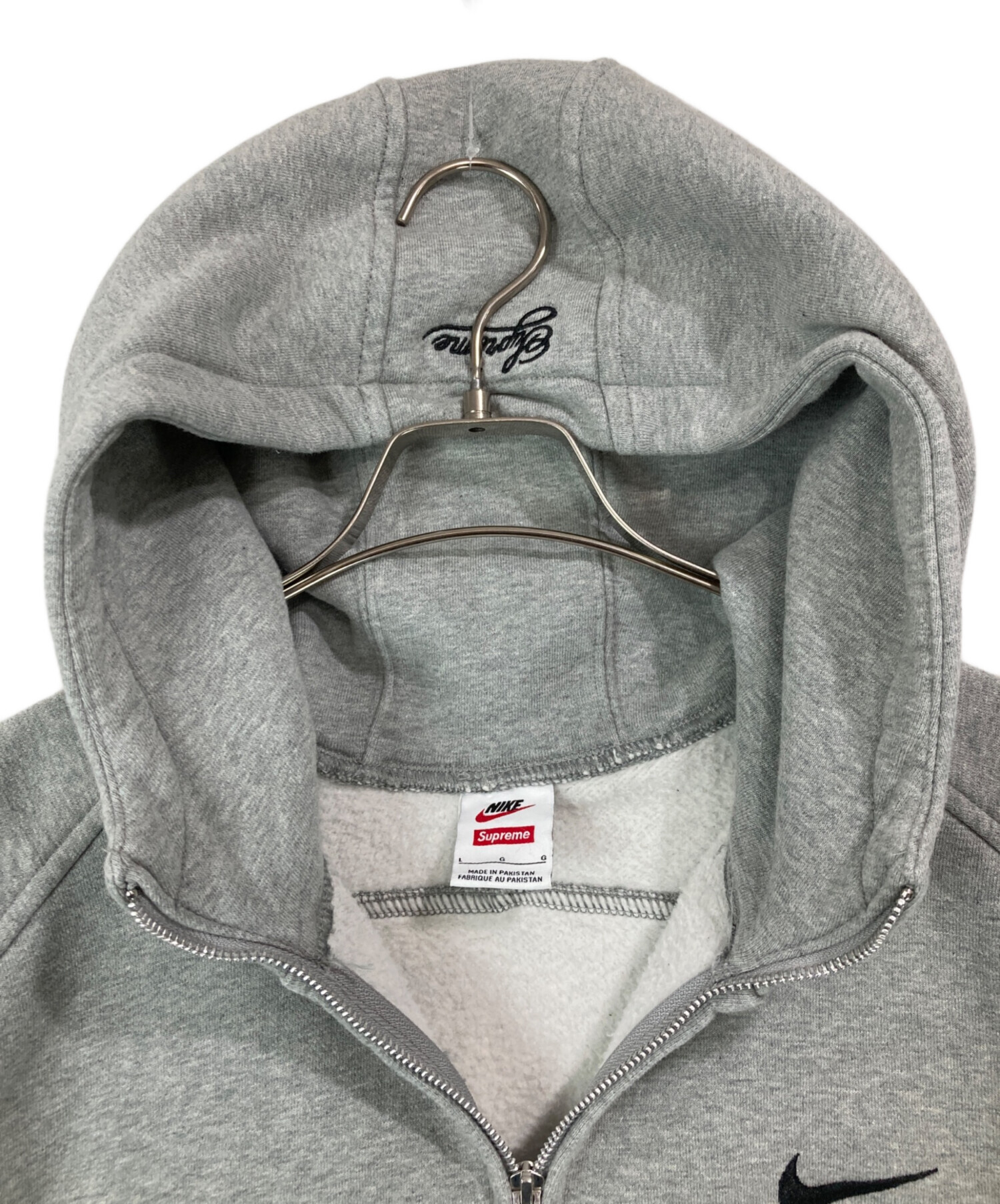 中古・古着通販】NIKE (ナイキ) Supreme (シュプリーム) Zip Up Hooded 