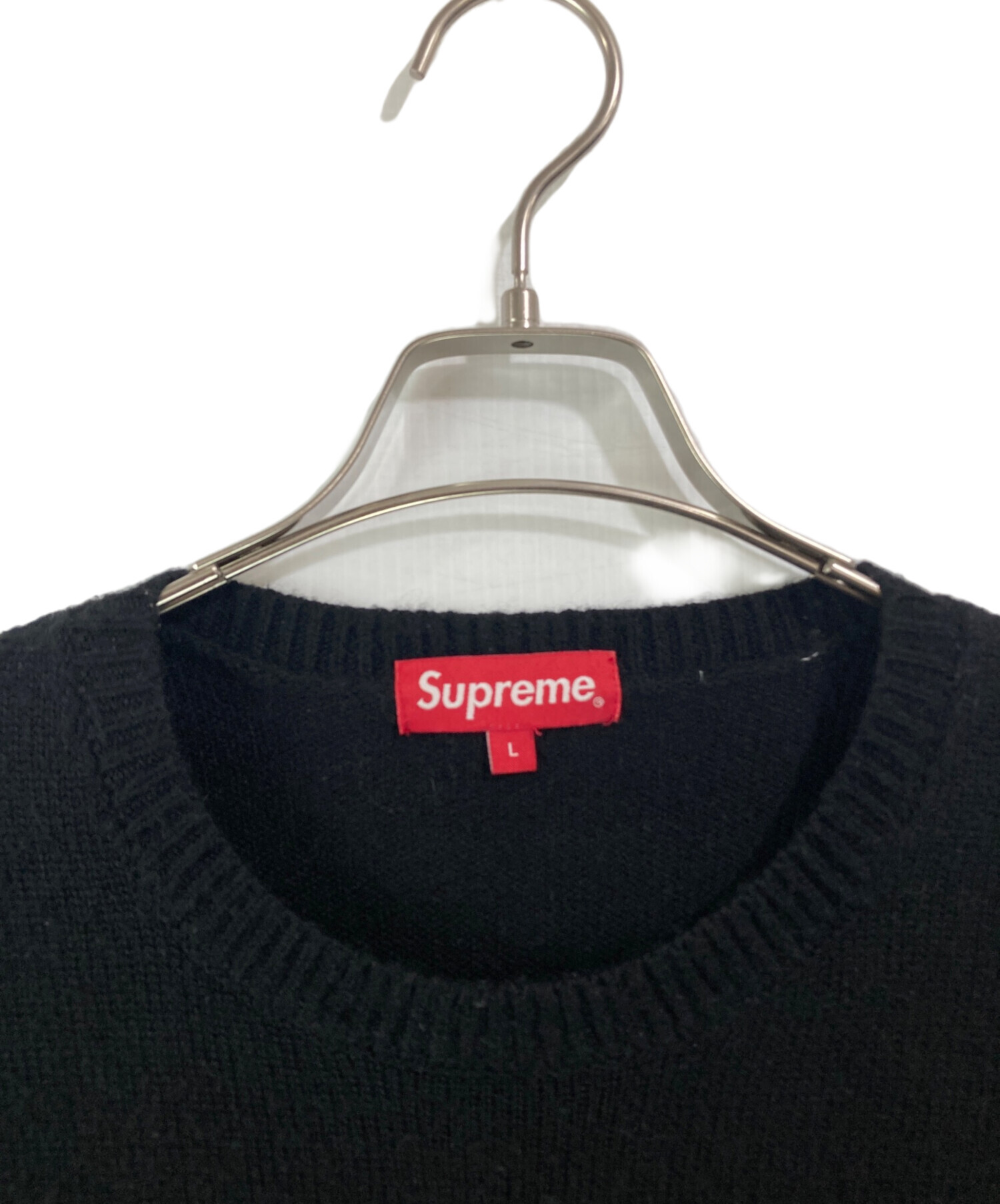 中古・古着通販】Supreme (シュプリーム) Pilled Sweater ブラック