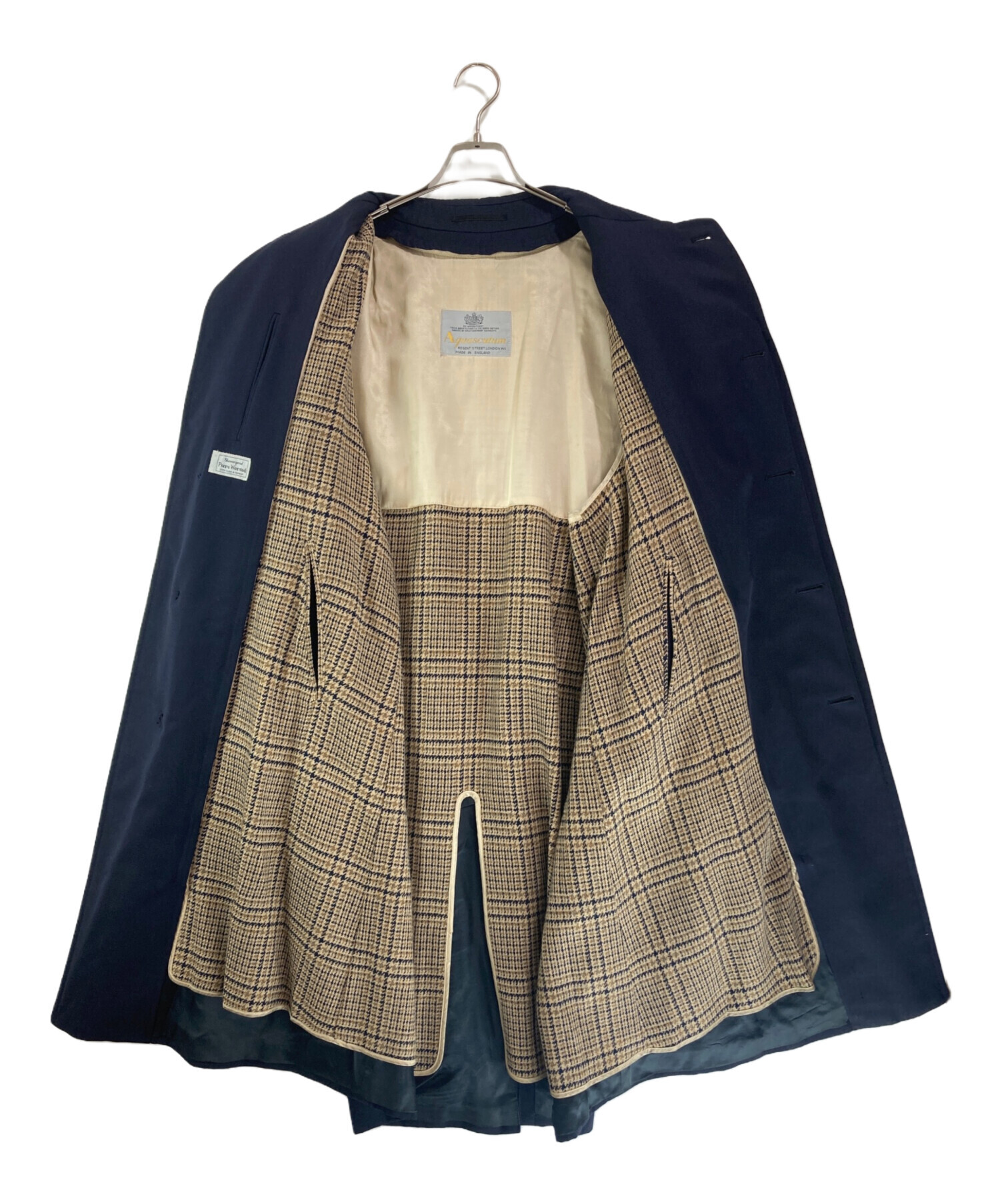 中古・古着通販】Aquascutum (アクアスキュータム) ライナー付きステン