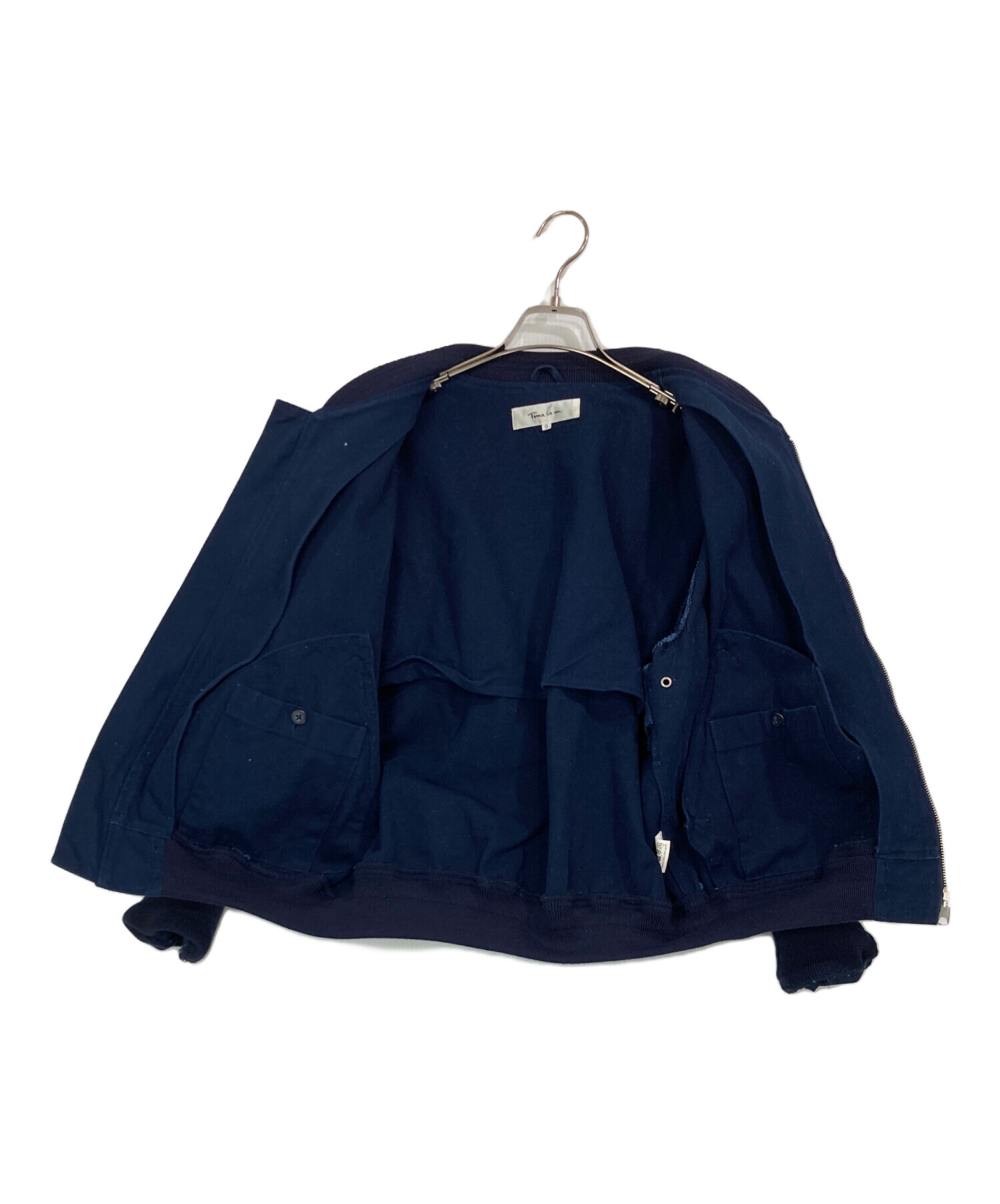 中古・古着通販】Time is on (タイムイズオン) COTTON DUCK JUMPER