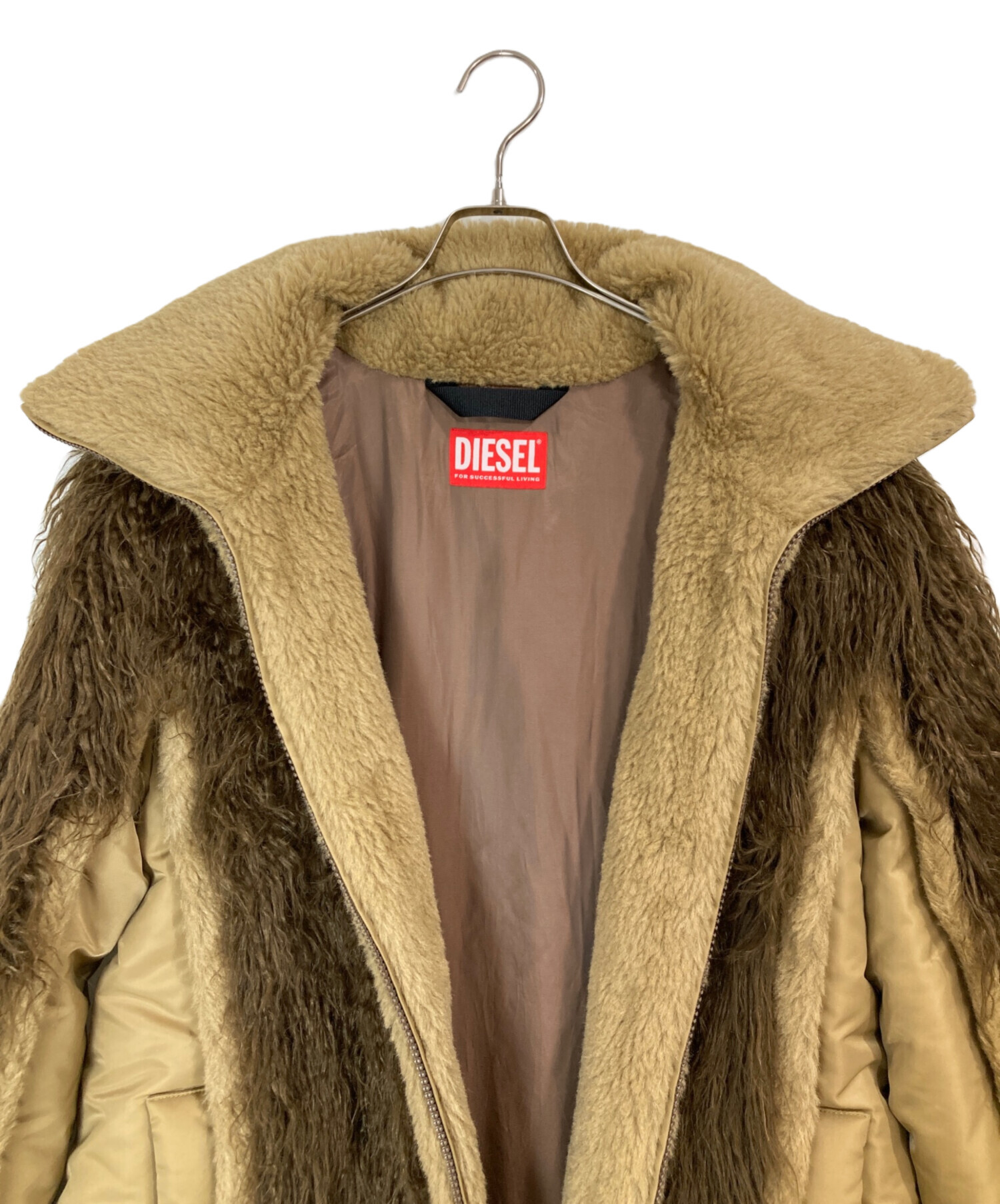 中古・古着通販】DIESEL (ディーゼル) フェイクファージャケット