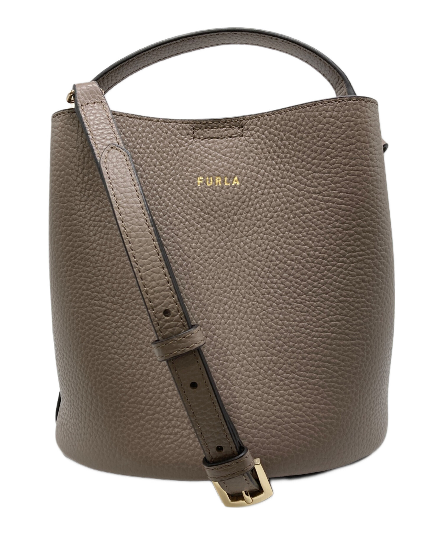 中古・古着通販】FURLA (フルラ) Danae バケットバッグ S ブラウン