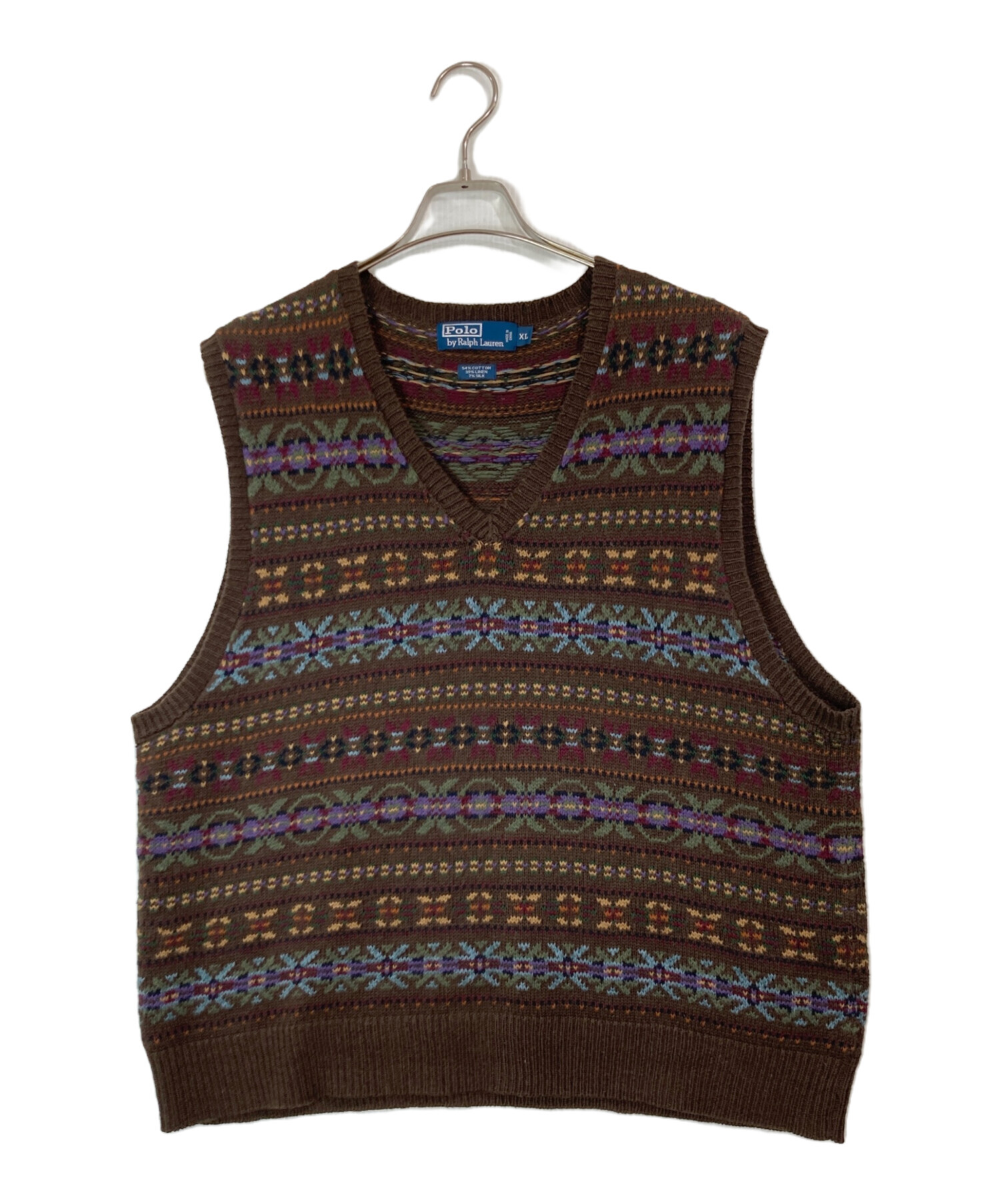 Polo Ralph Lauren フェアアイル ベスト XL 中古・古着通販】POLO RALPH LAUREN (ポロ・ラルフローレン) フェア
