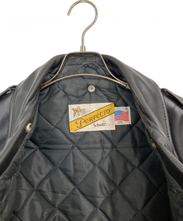 中古・古着通販】Schott (ショット) ダブルライダースジャケット