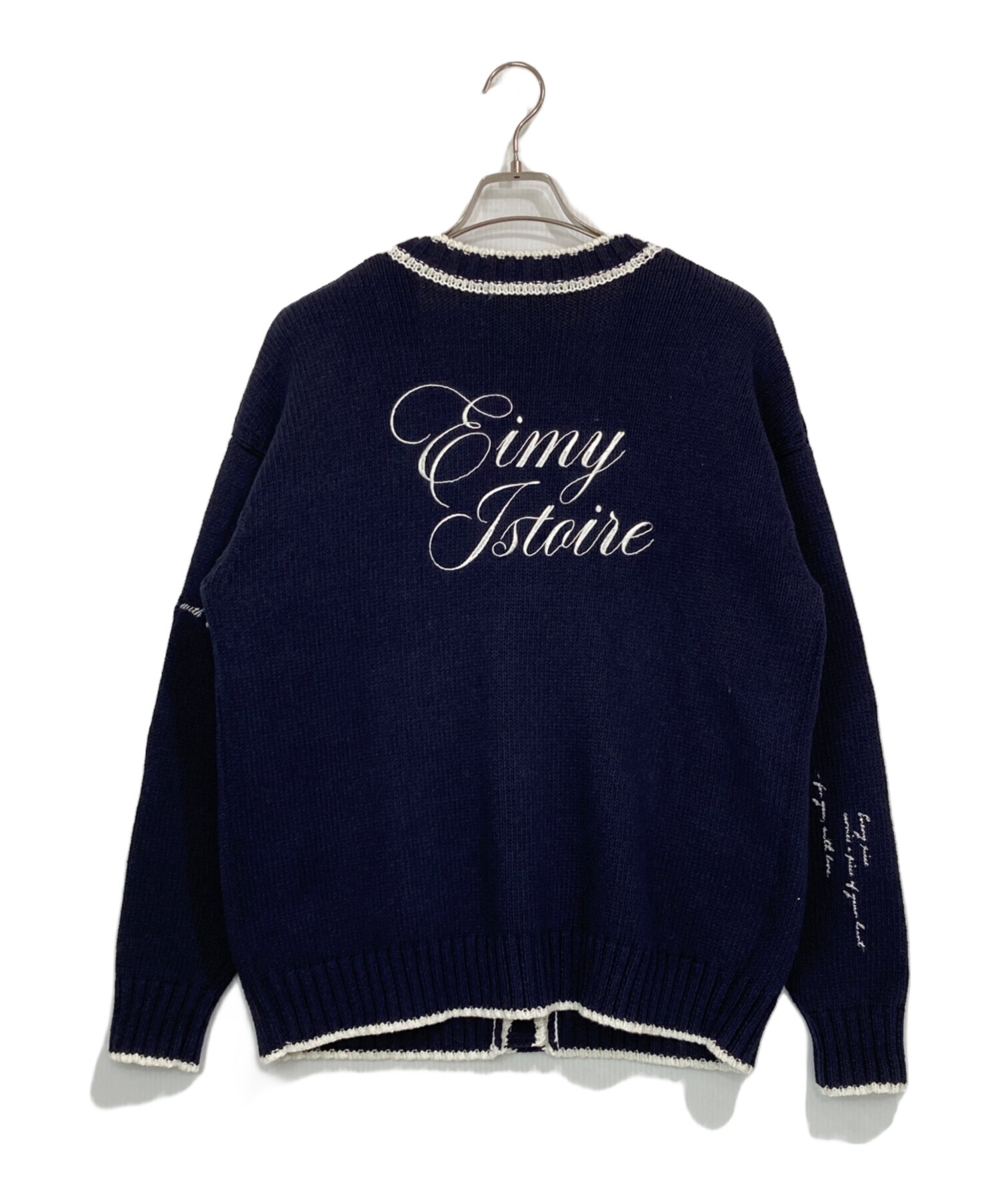 eimy istoire カーディガン ネイビー 中古・古着通販】eimy istoire (エイミーイストワール) Attached