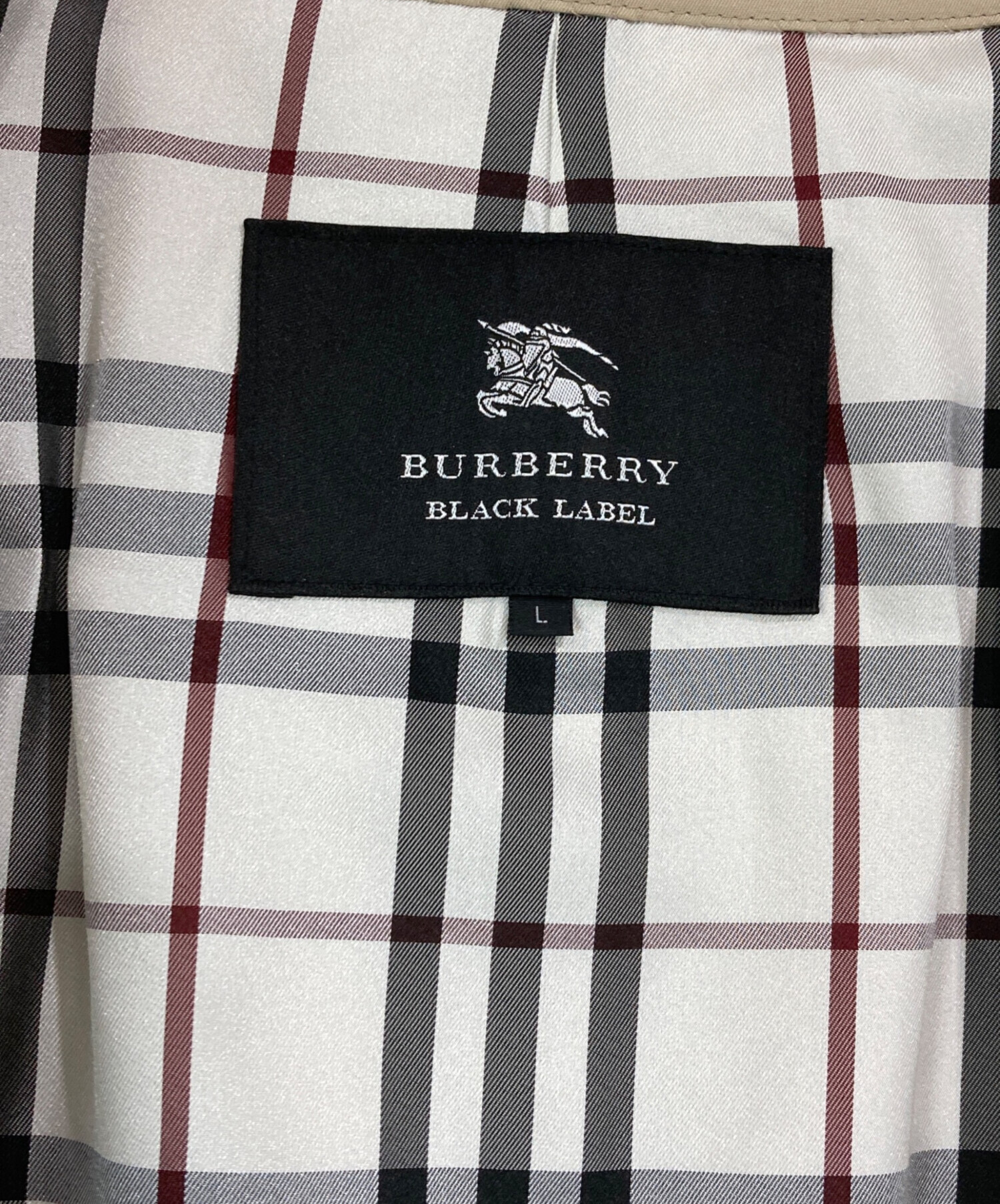 中古・古着通販】BURBERRY BLACK LABEL (バーバリーブラックレーベル