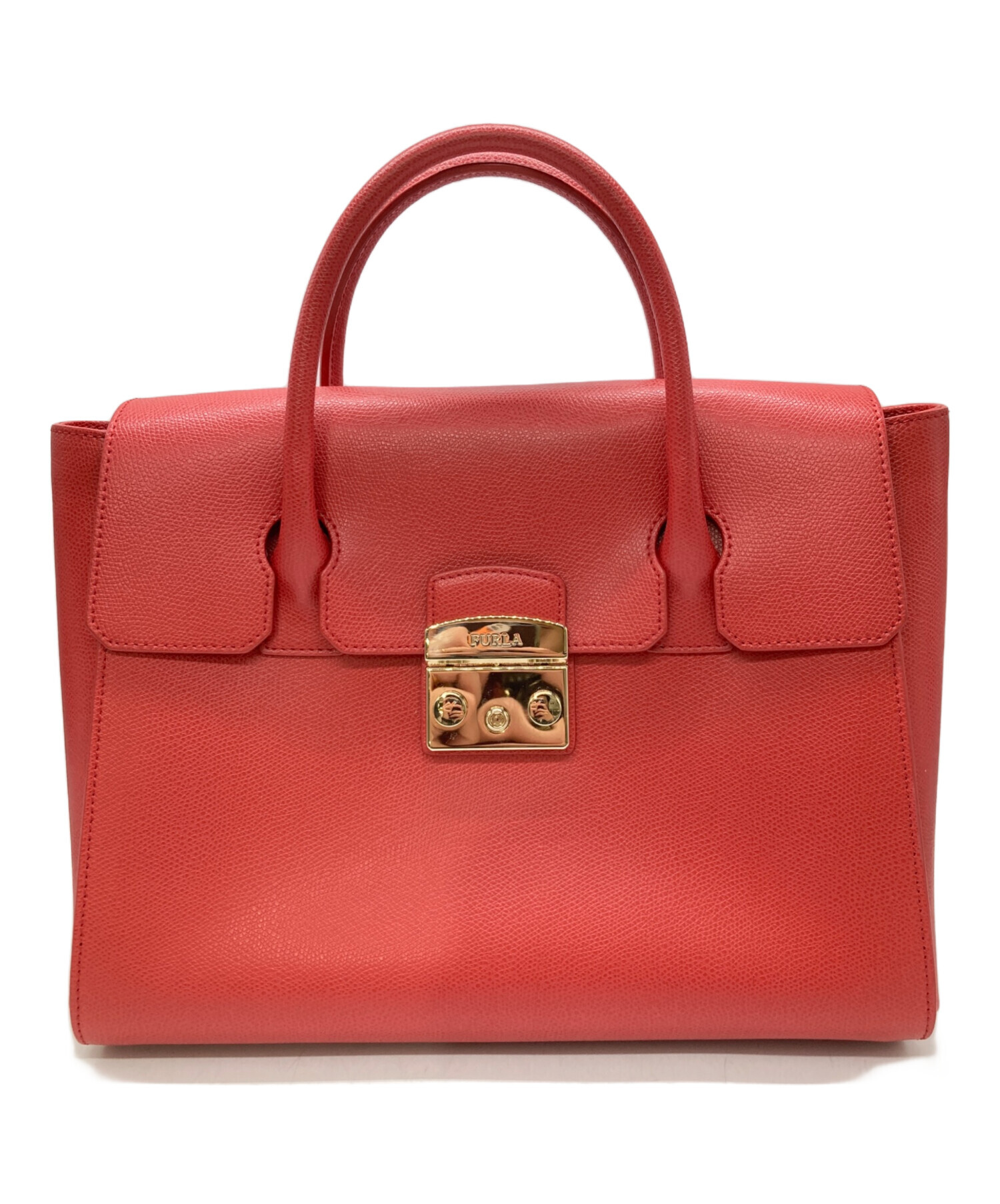 FURLA フルラ メトロポリス レッド | MAIL.55NEWS.AL