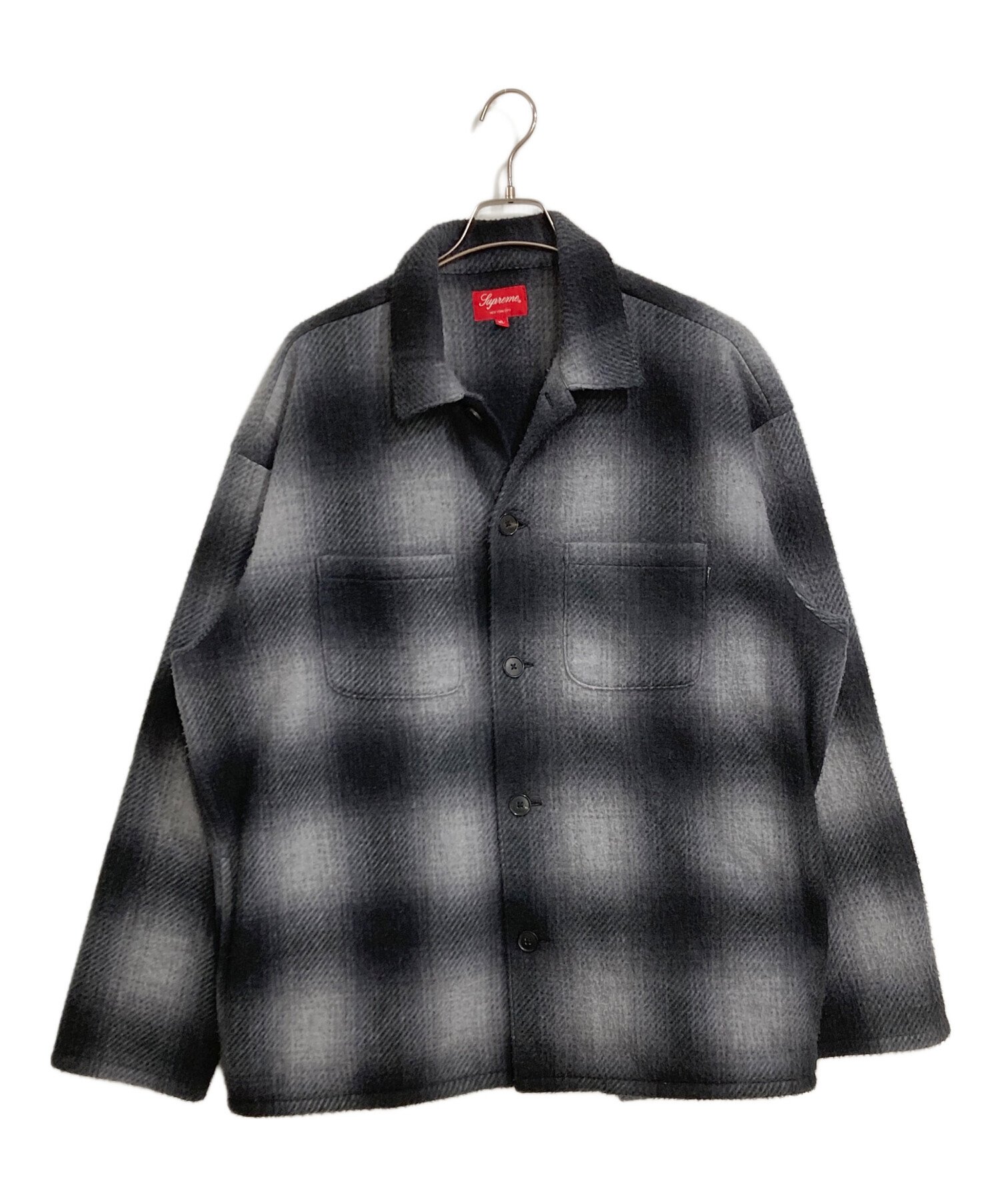 【*y様 Supreme shadow plaid fleece shirt B 中古・古着通販】Supreme (シュプリーム) Shadow Plaid Fleece Shirt