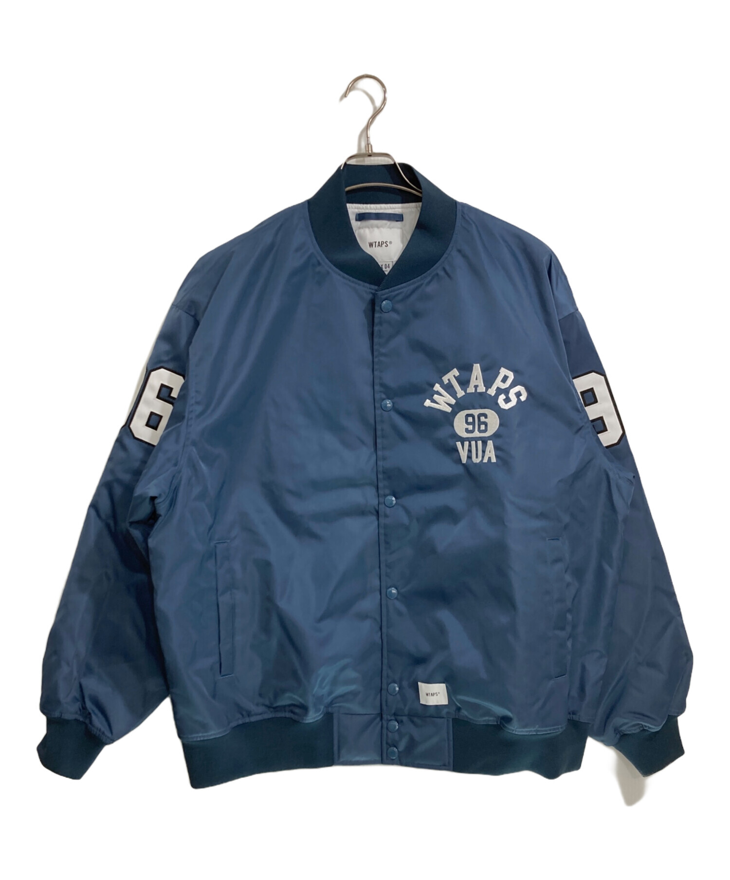 WTAPS ナイロンジャケット サイズX 02 ネイビー 中古・古着通販】WTAPS (ダブルタップス) Team / Jacket / Nylon