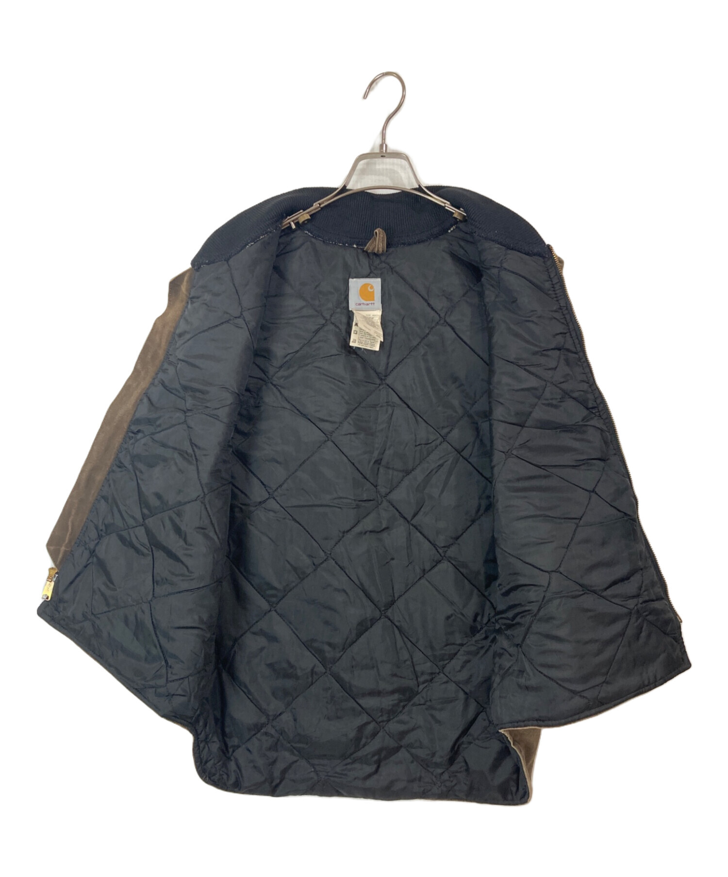 中古・古着通販】CarHartt (カーハート) 90'sダックベスト ブラウン