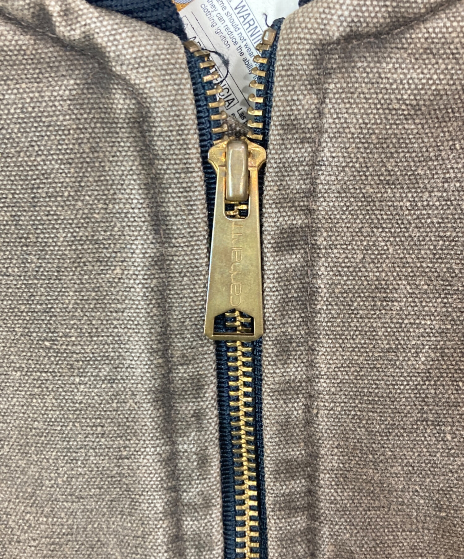 中古・古着通販】CarHartt (カーハート) 90'sダックベスト ブラウン