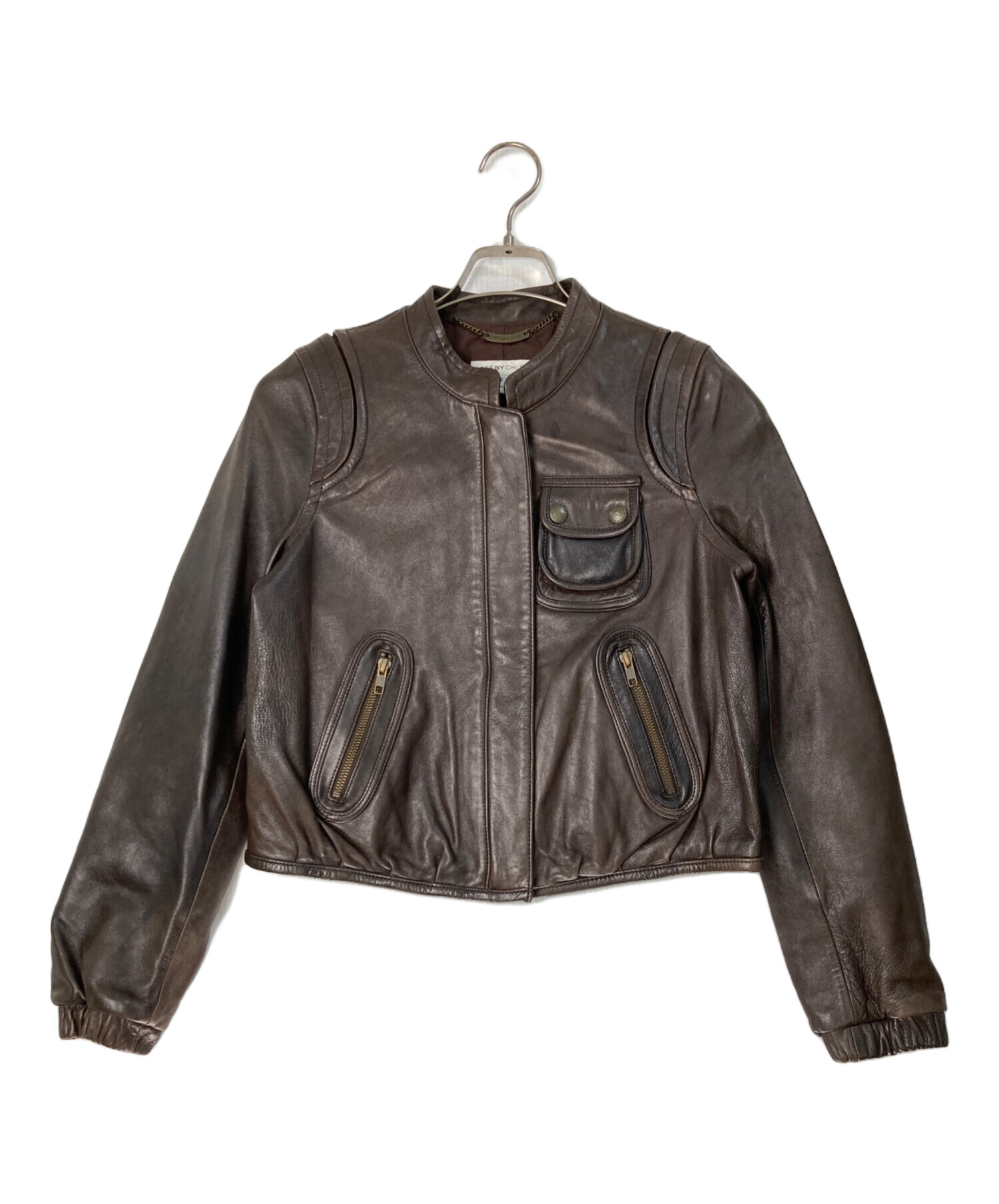 中古・古着通販】SEE BY CHLOE (シーバイクロエ) レザージャケット 