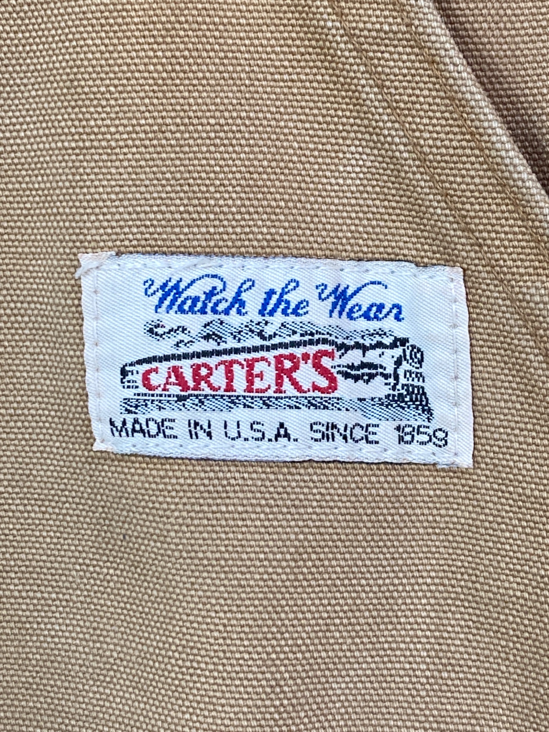 中古・古着通販】Carter's (カーターズ) ダック地ワークベスト